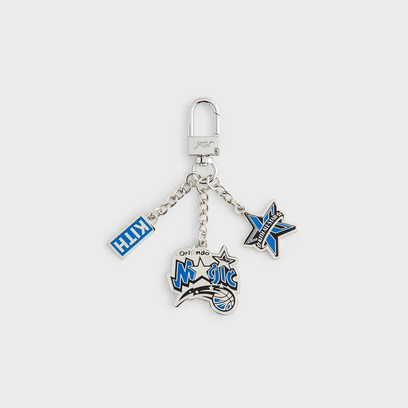Kith for NBA All-Star Orlando Magic Keychain - Silver sold by Kith