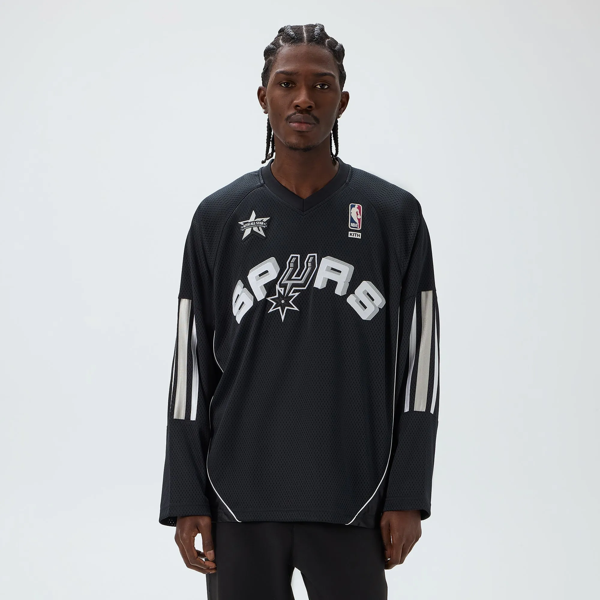Kith for NBA All-Star San Antonio Spurs Samuel Shirt - Black sold by Kith product image thumbnail 2