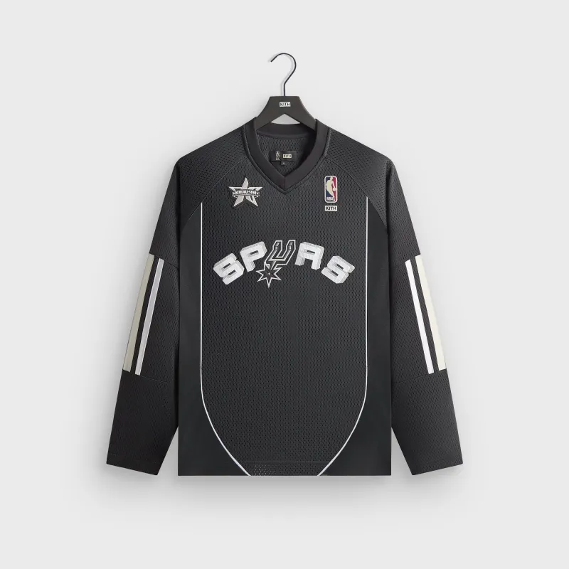 Kith for NBA All-Star San Antonio Spurs Samuel Shirt - Black sold by Kith