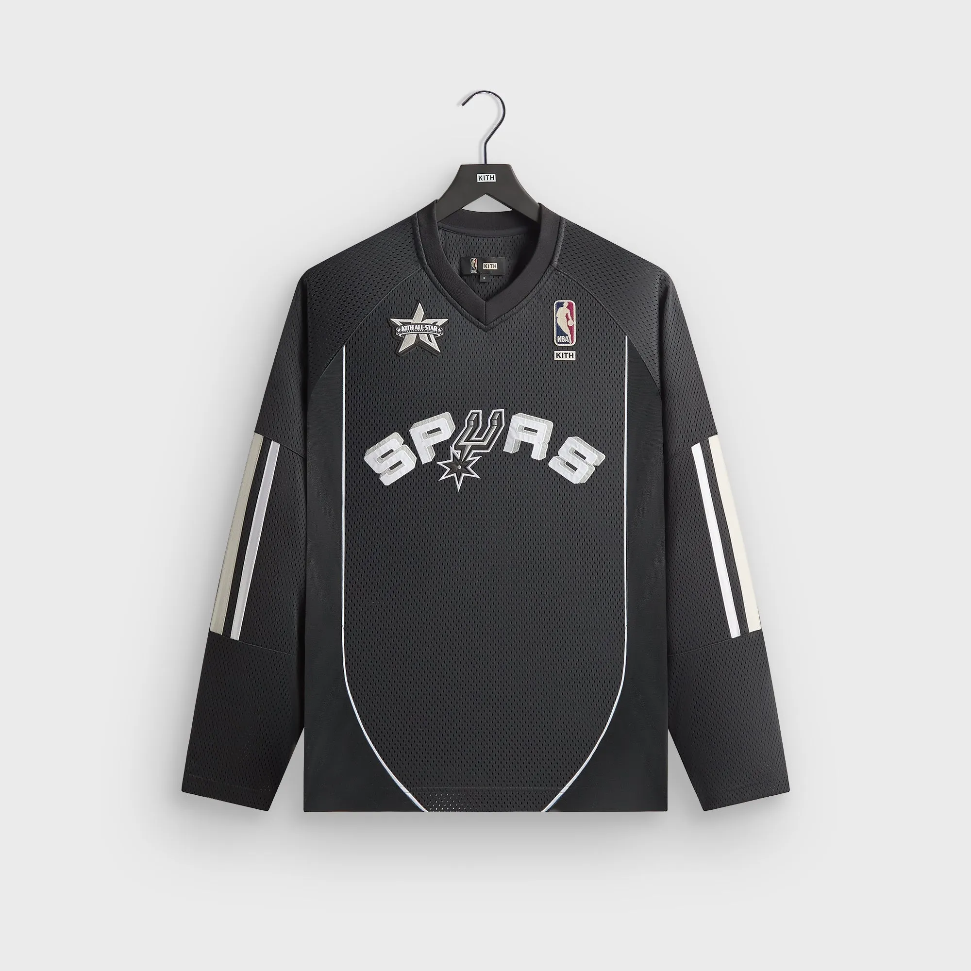 Kith for NBA All-Star San Antonio Spurs Samuel Shirt - Black sold by Kith