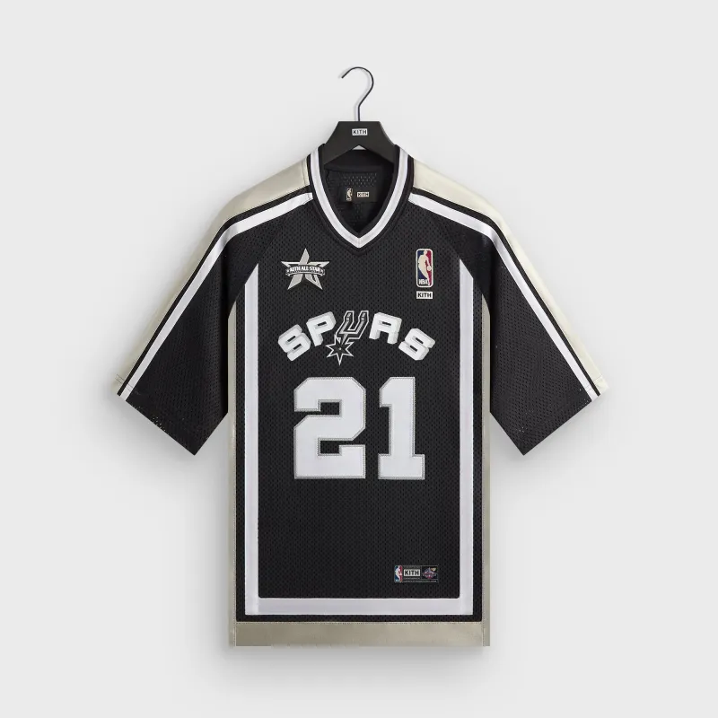 Kith for NBA All-Star San Antonio Spurs Leon Shirt - Black sold by Kith