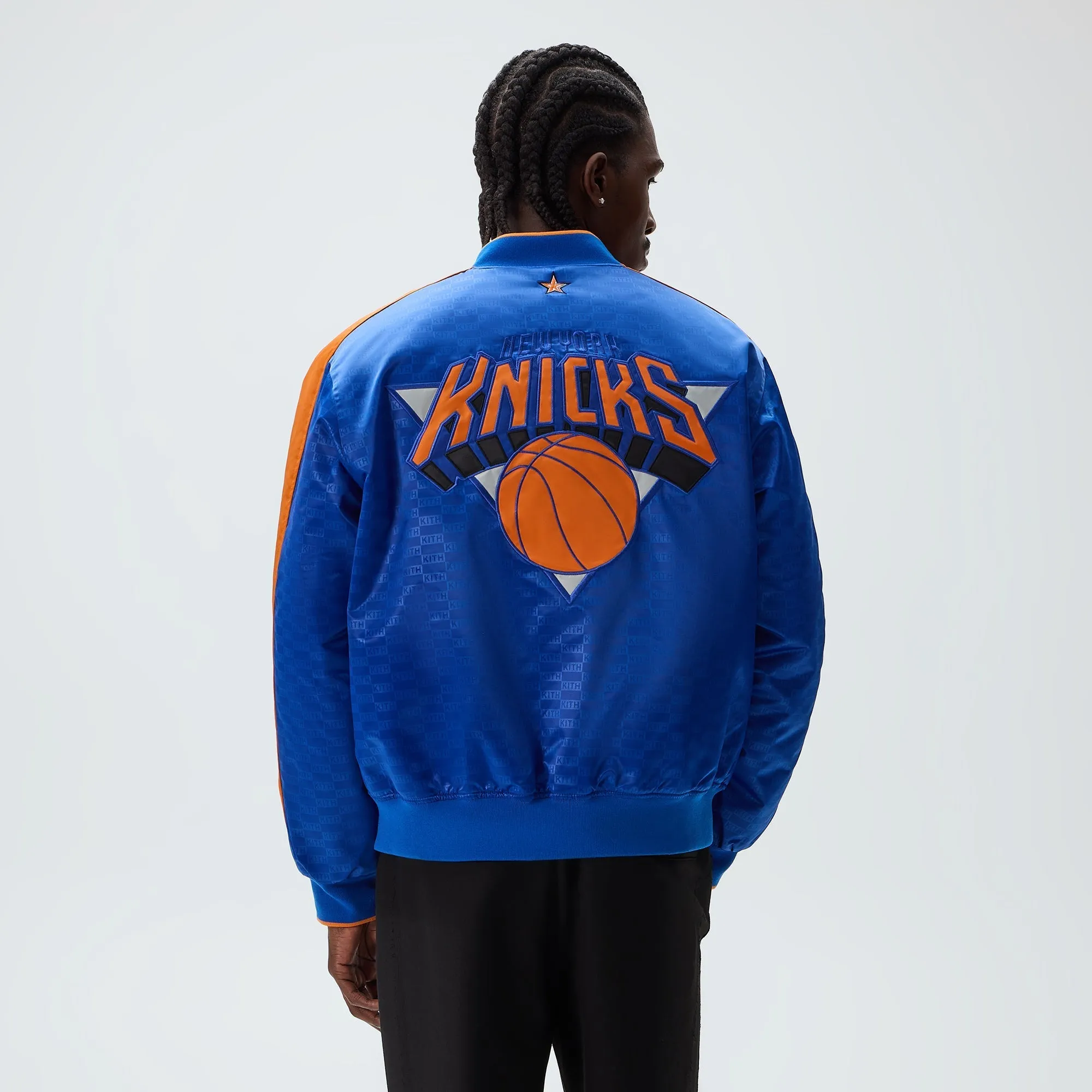 Kith for NBA All-Star New York Knicks Bomber Jacket - Current sold by Kith product image thumbnail 3