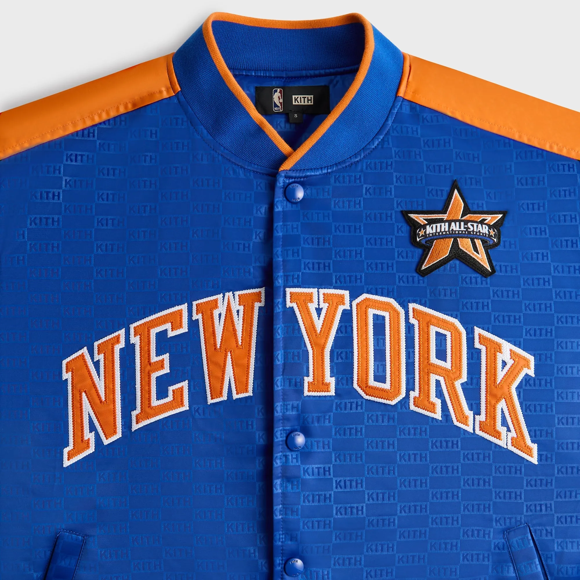 Kith for NBA All-Star New York Knicks Bomber Jacket - Current sold by Kith product image thumbnail 5