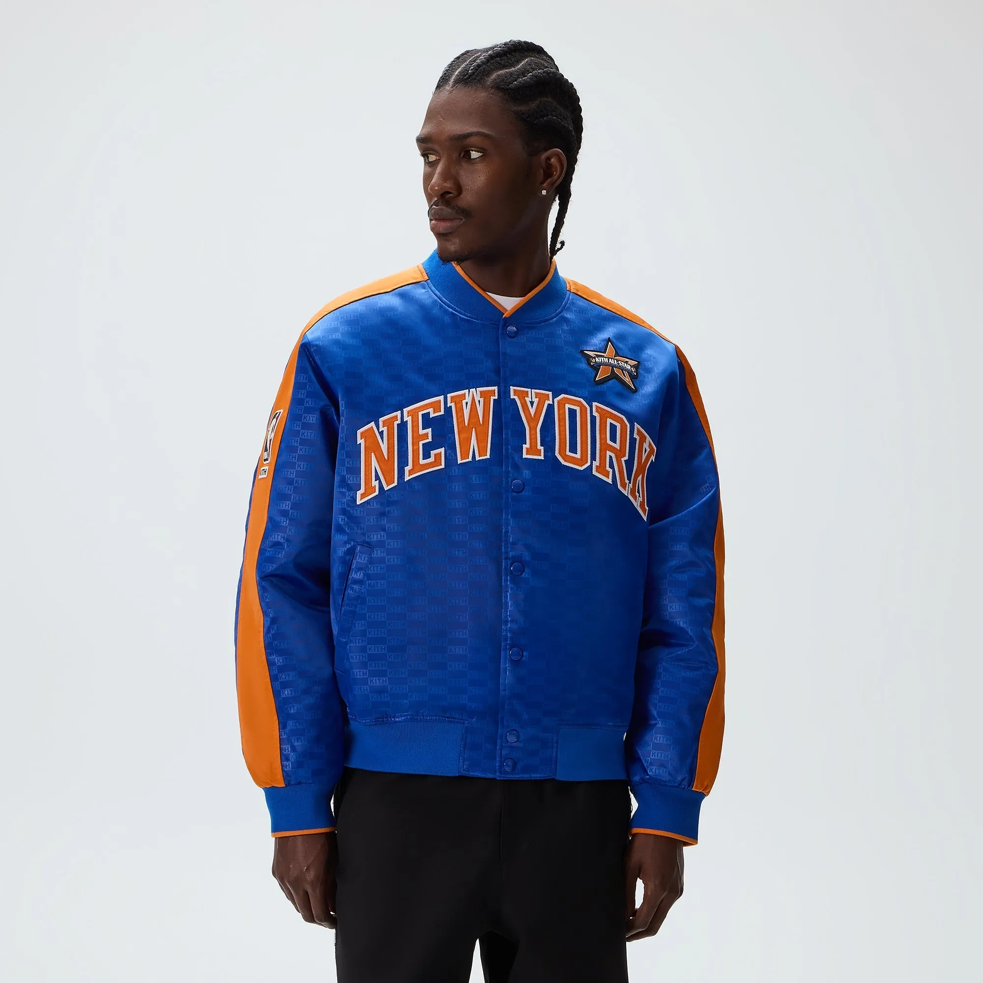 Kith for NBA All-Star New York Knicks Bomber Jacket - Current sold by Kith product image thumbnail 2