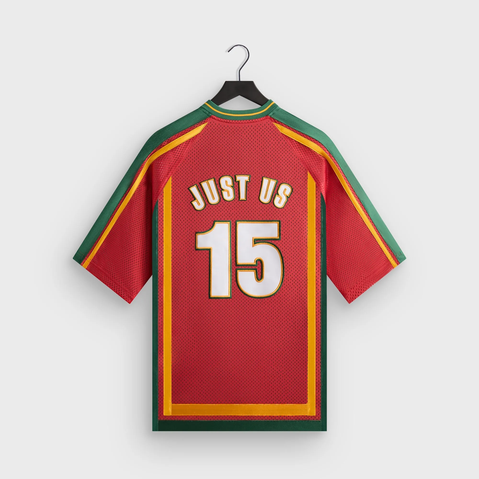 Kith for NBA All-Star Seattle SuperSonics Leon Shirt - Crimson sold by Kith product image thumbnail 2