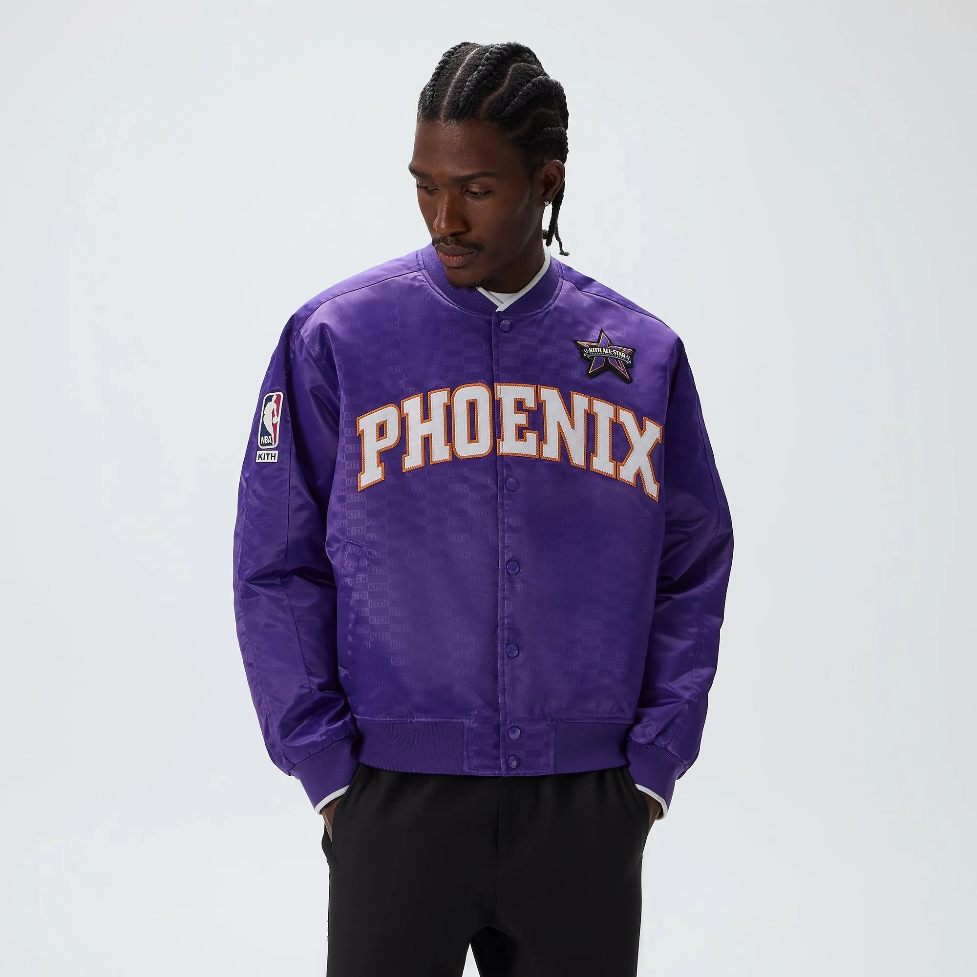 Kith for NBA All-Star Phoenix Suns Bomber Jacket - Vigor sold by Kith product image thumbnail 2