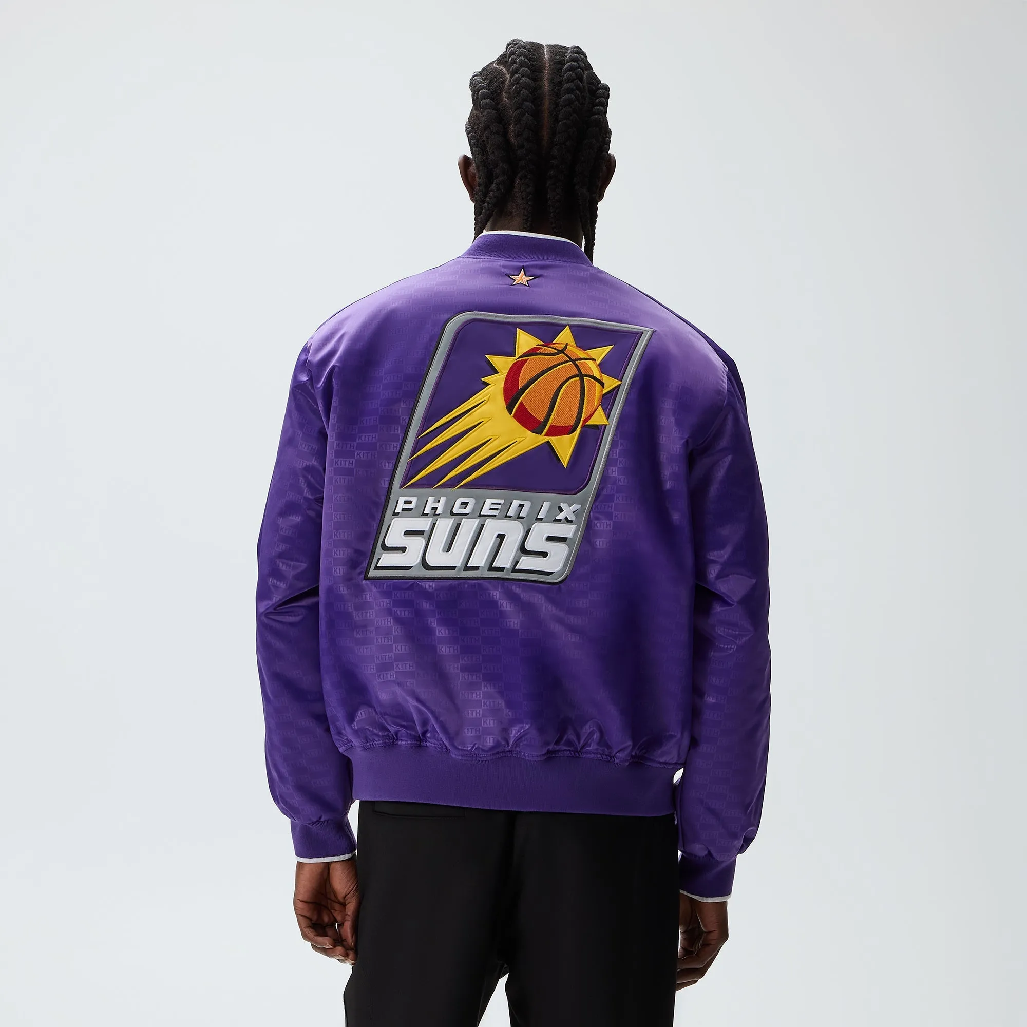 Kith for NBA All-Star Phoenix Suns Bomber Jacket - Vigor sold by Kith product image thumbnail 3