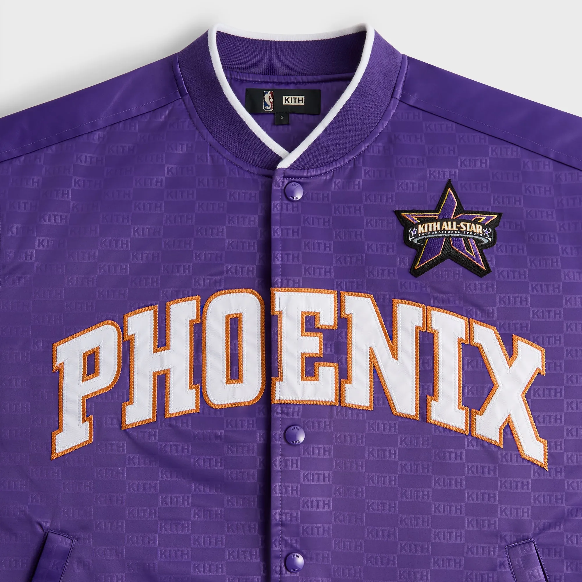 Kith for NBA All-Star Phoenix Suns Bomber Jacket - Vigor sold by Kith product image thumbnail 5