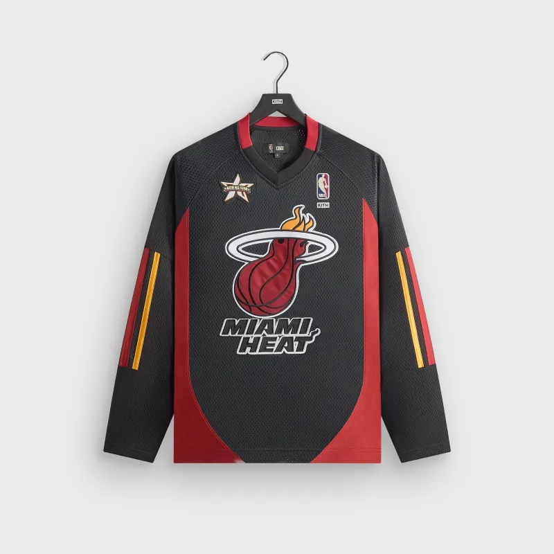 Kith for NBA All-Star Miami Heat Samuel Shirt - Black sold by Kith