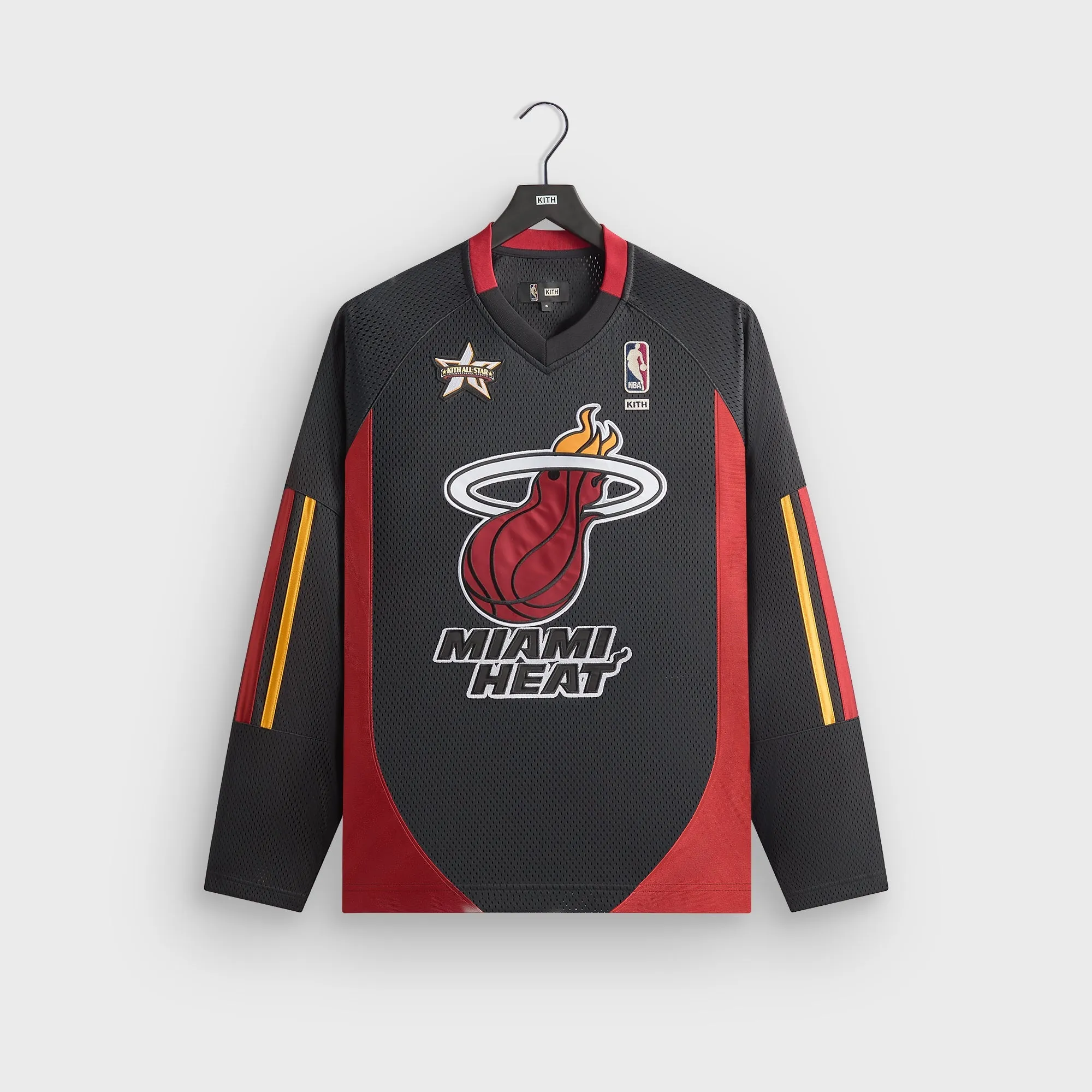 Kith for NBA All-Star Miami Heat Samuel Shirt - Black sold by Kith