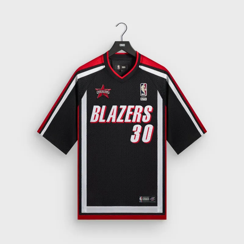 Kith for NBA All-Star Portland Trail Blazers Leon Shirt - Black sold by Kith