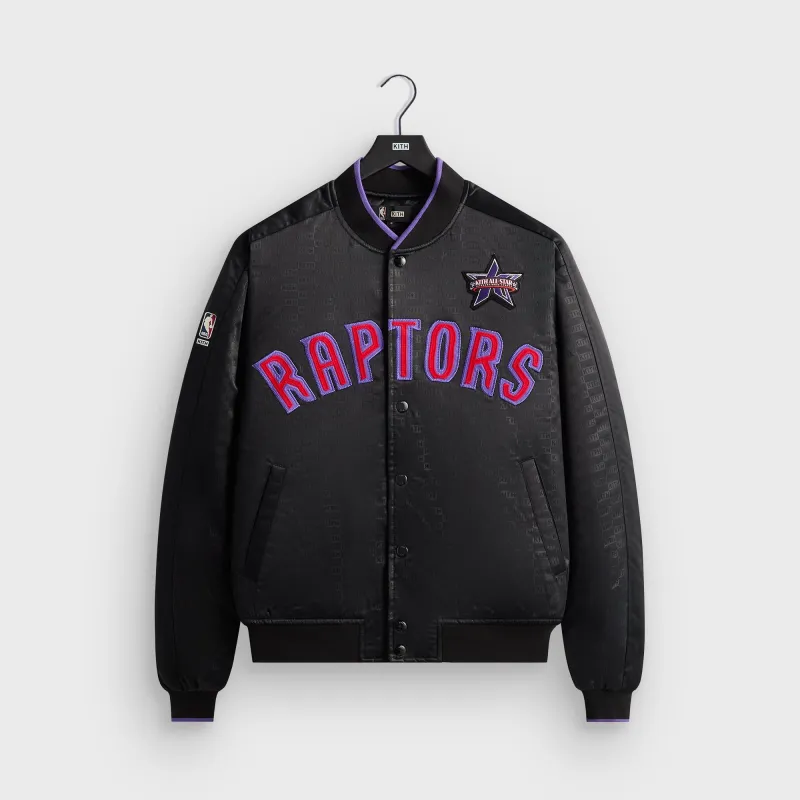 Kith for NBA All-Star Toronto Raptors Bomber Jacket - Black sold by Kith
