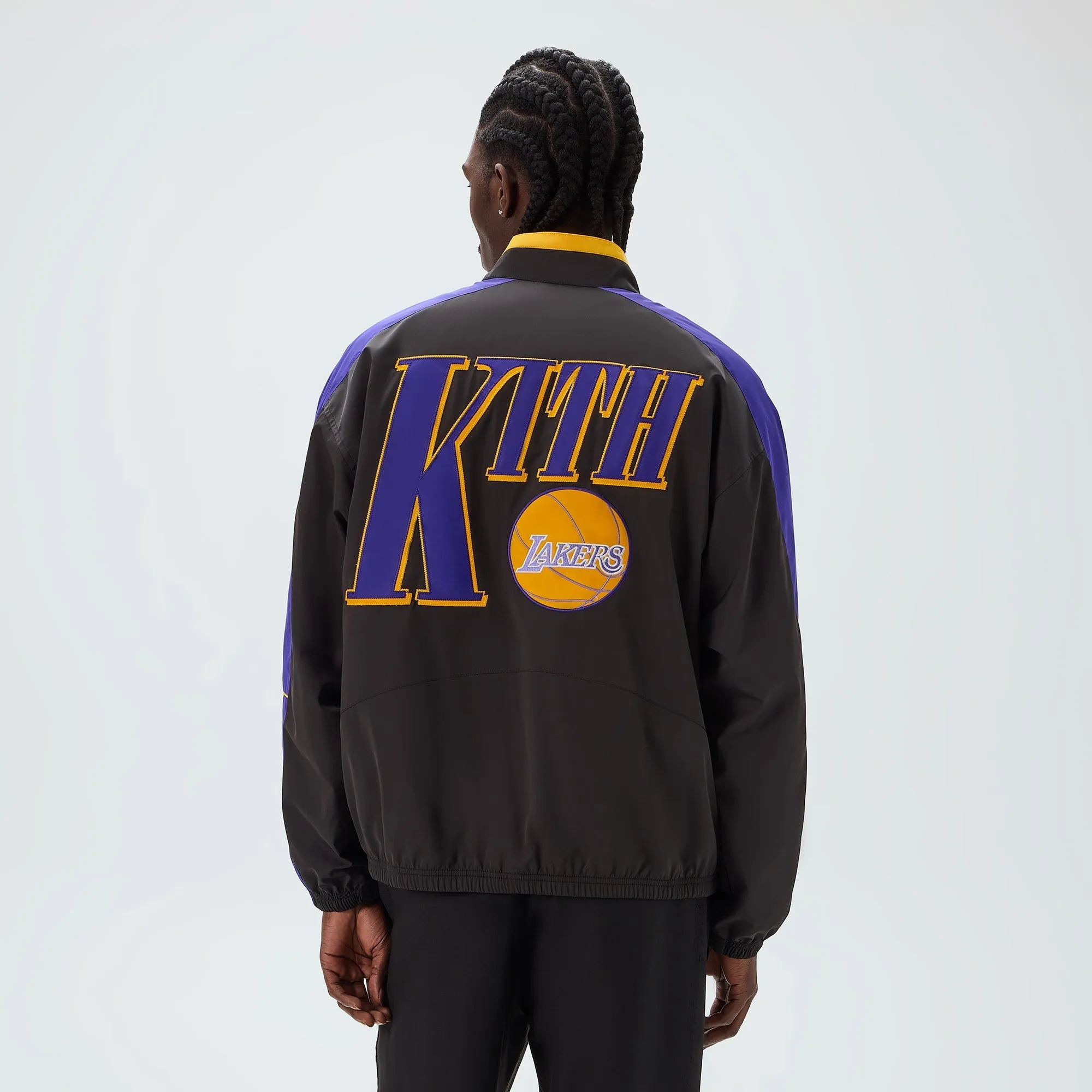 Kith for NBA All-Star Los Angeles Lakers Douglas Track Jacket - Black sold by Kith product image thumbnail 3
