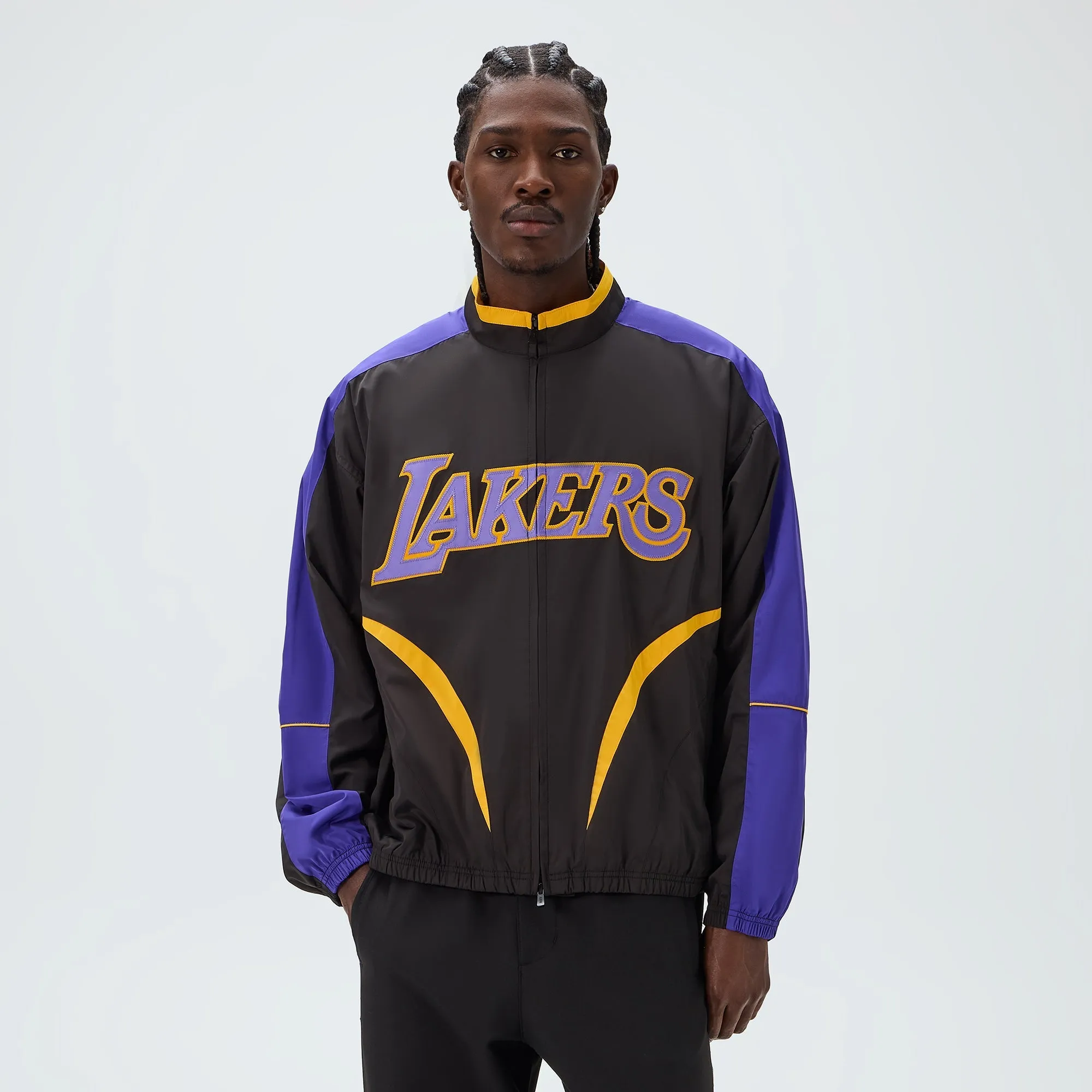 Kith for NBA All-Star Los Angeles Lakers Douglas Track Jacket - Black sold by Kith product image thumbnail 2