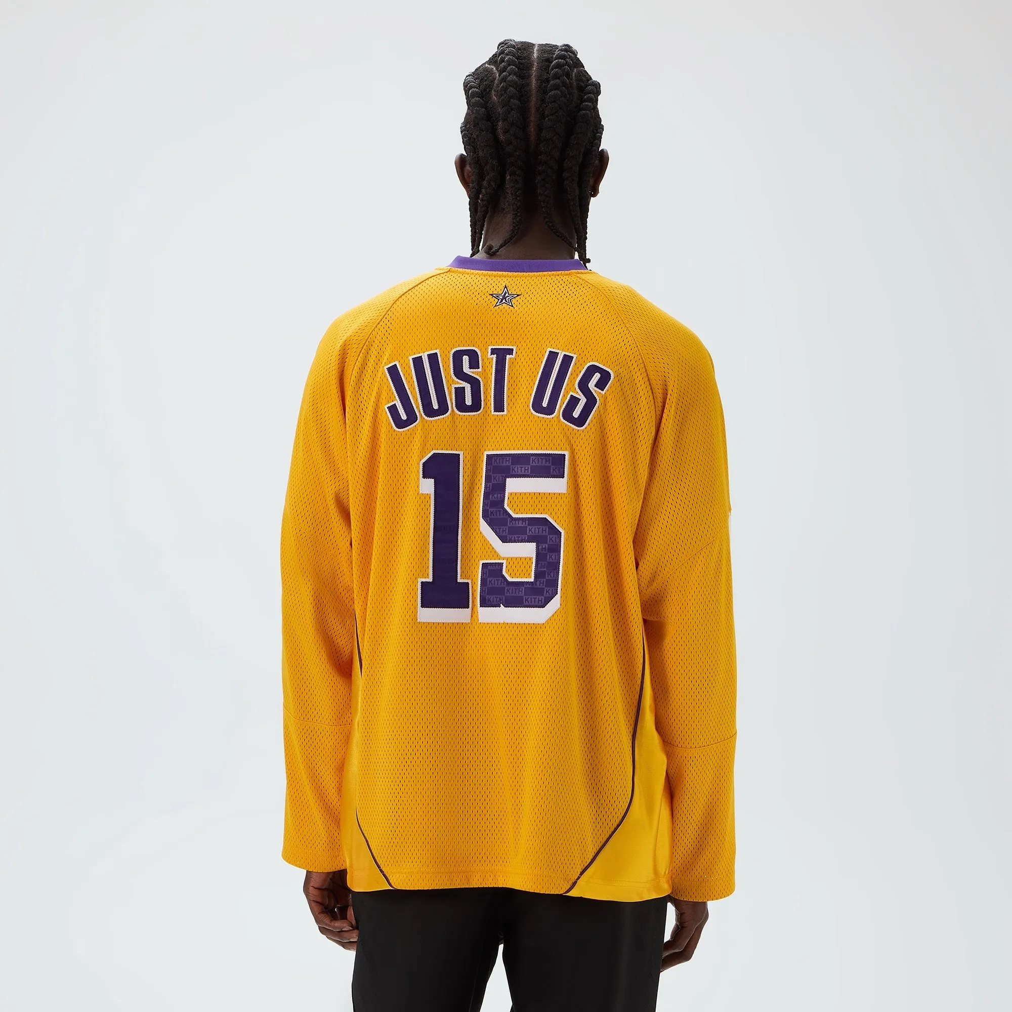 Kith for NBA All-Star Los Angeles Lakers Samuel Shirt - Marigold sold by Kith product image thumbnail 3