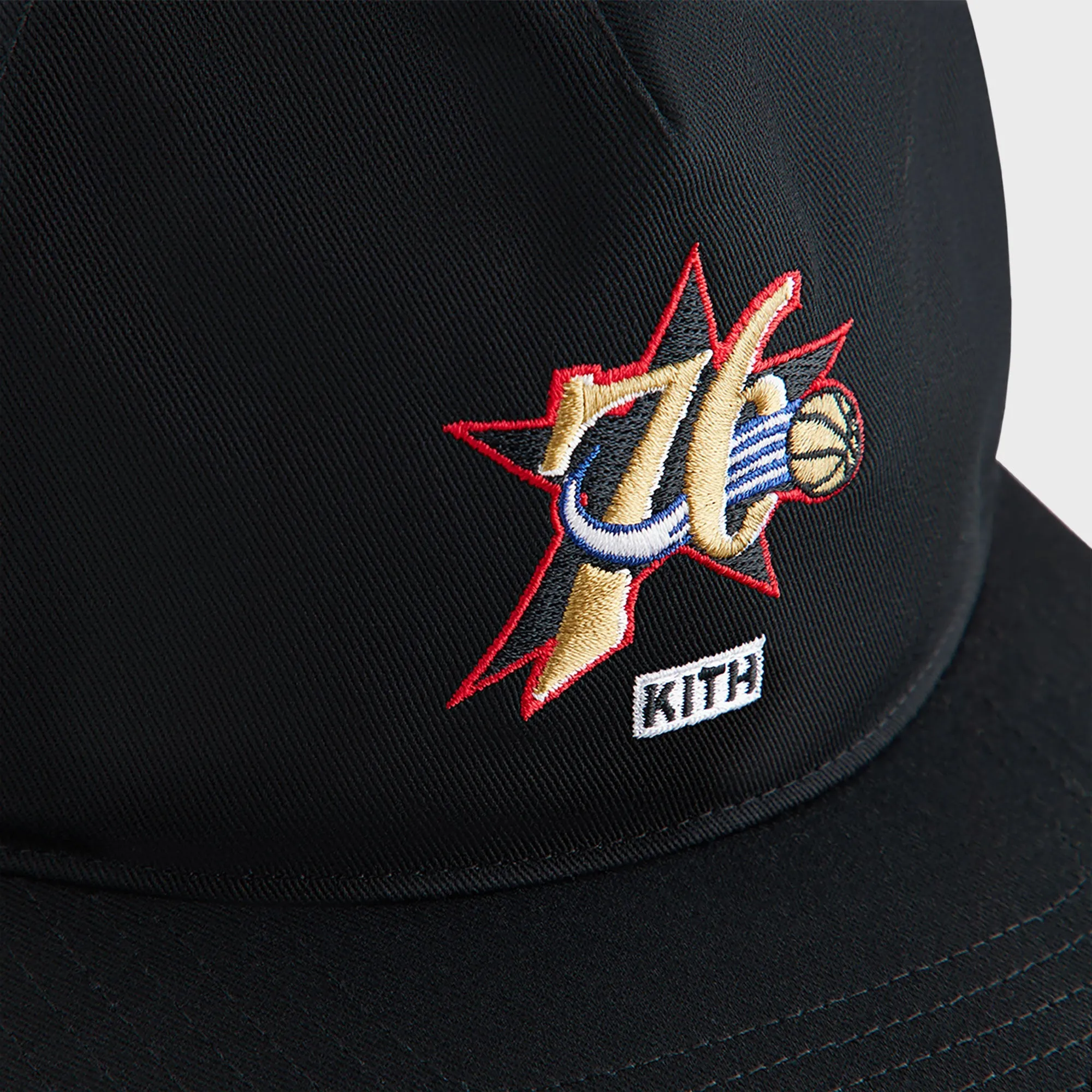 Kith & '47 for NBA All-Star Philadelphia 76ers Trucker Hat - Black sold by Kith product image thumbnail 5