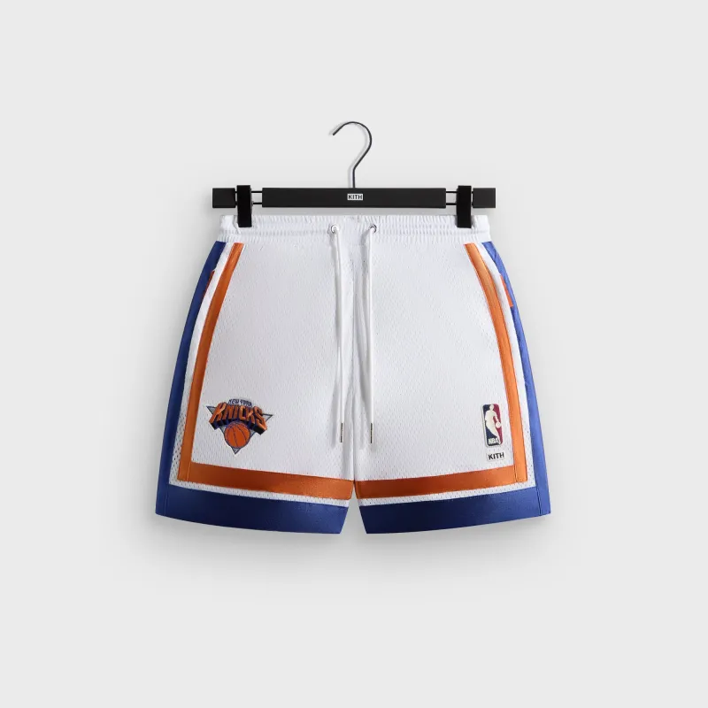 Kith for NBA All-Star New York Knicks Short - White sold by Kith