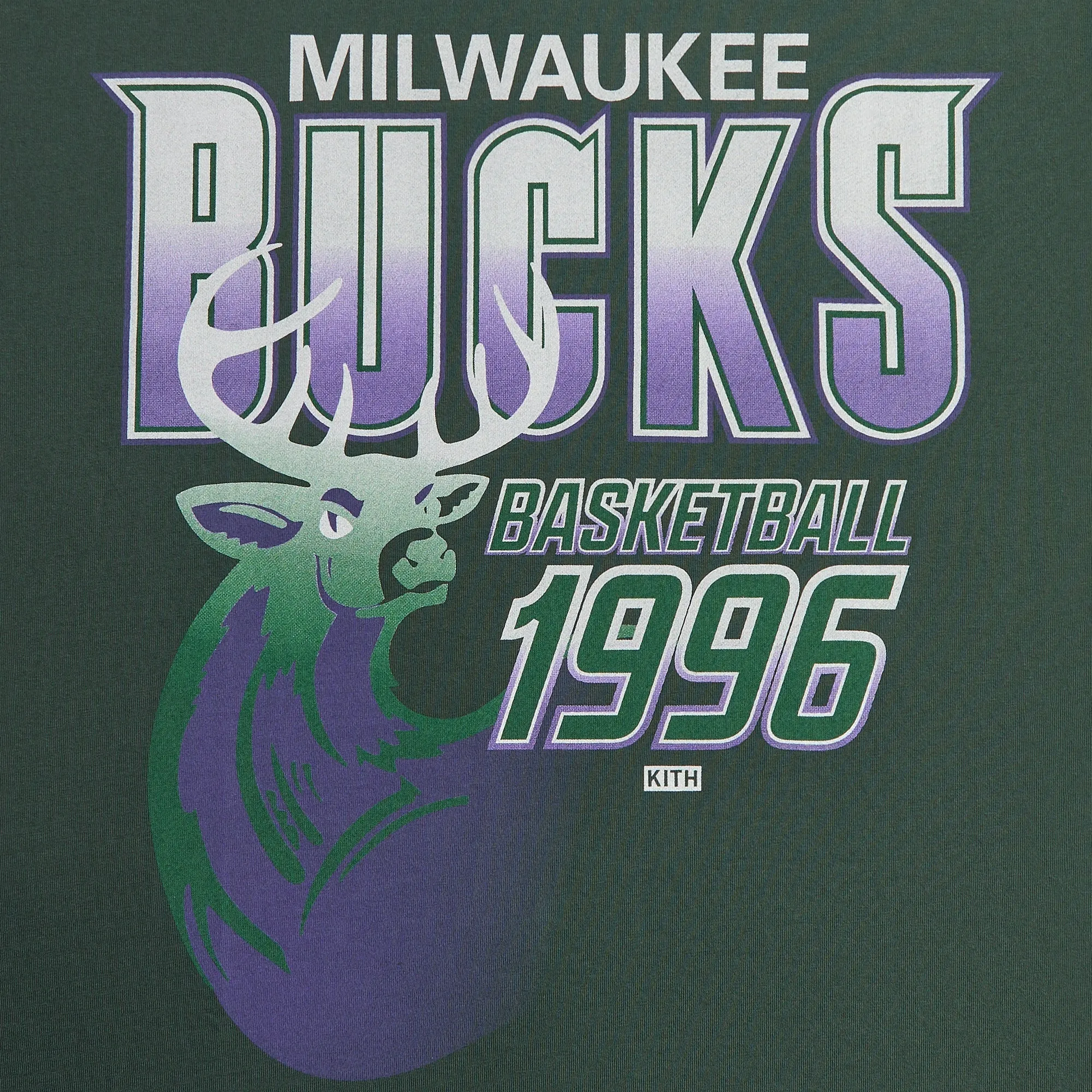 Kith for NBA All-Star Milwaukee Bucks Vintage Tee - Stadium sold by Kith product image thumbnail 3