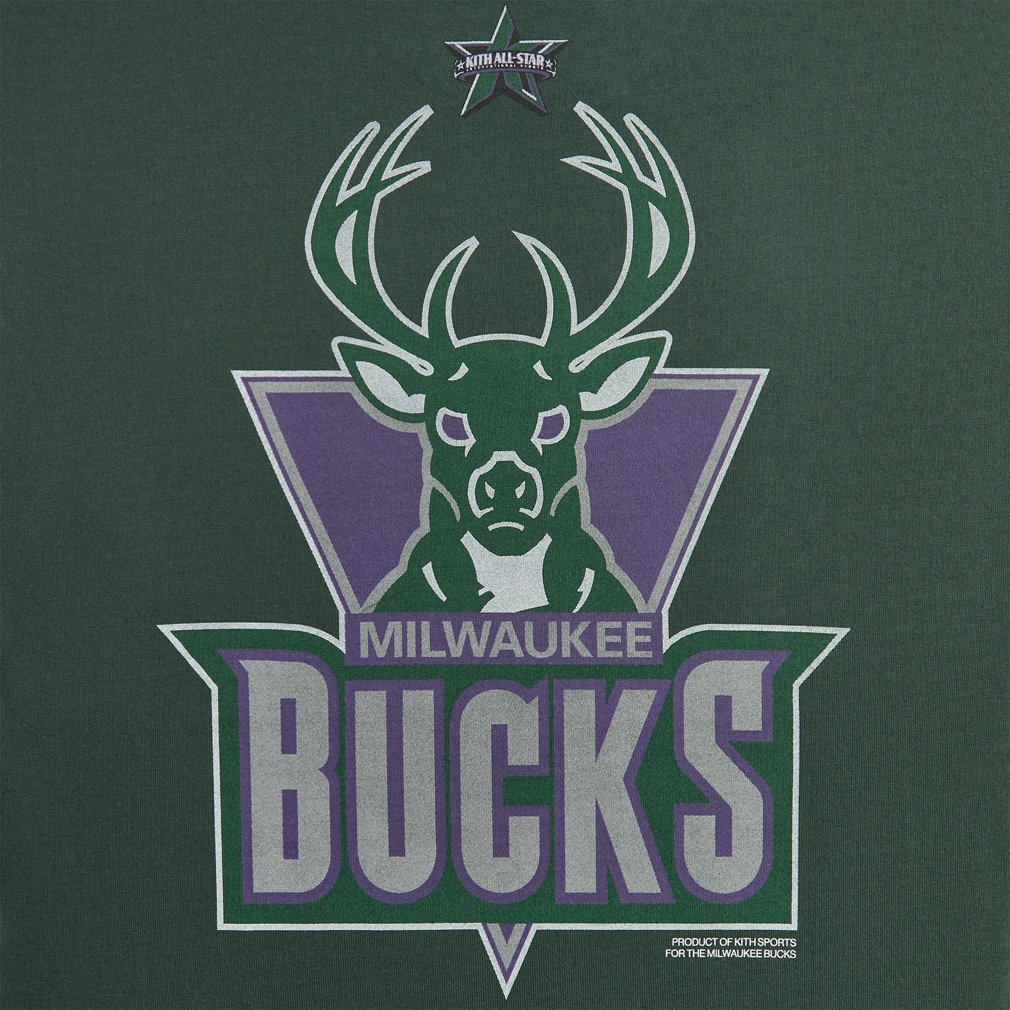 Kith for NBA All-Star Milwaukee Bucks Vintage Tee - Stadium sold by Kith product image thumbnail 4