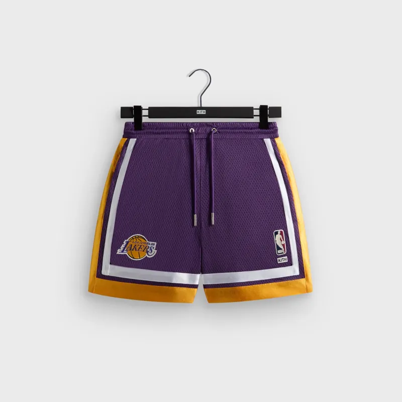 Kith for NBA All-Star Los Angeles Lakers Short - Noble sold by Kith