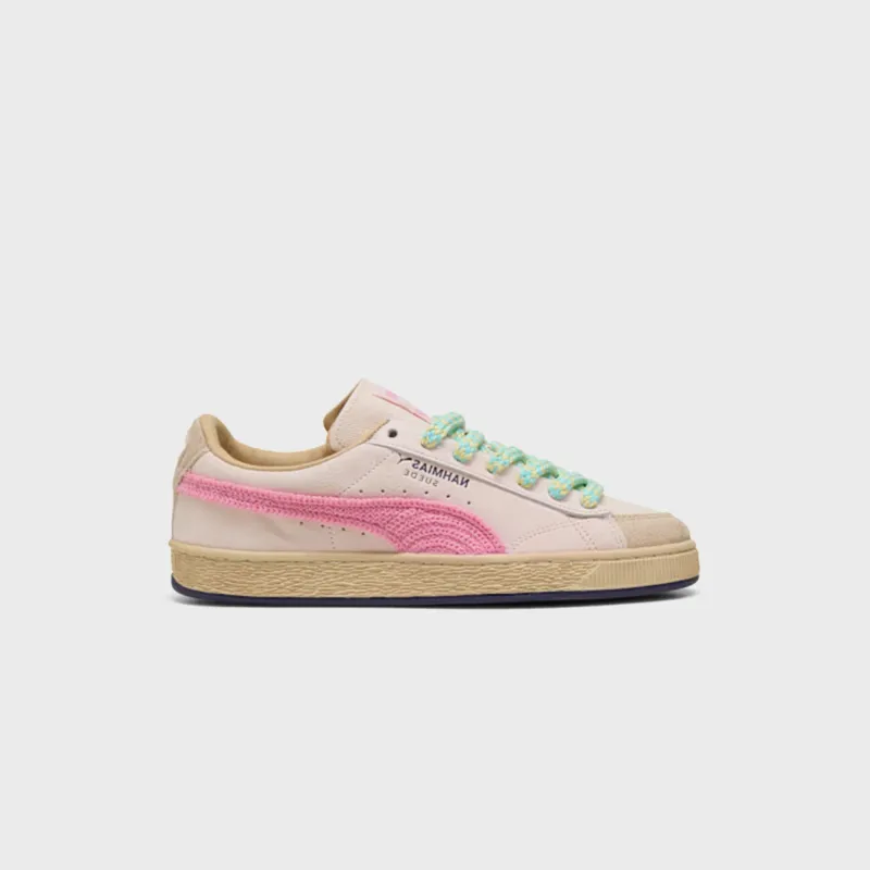 PUMA x NAHMIAS Suede Crochet - Jasmine Flower / Pink Pixel / Canvas made by Puma