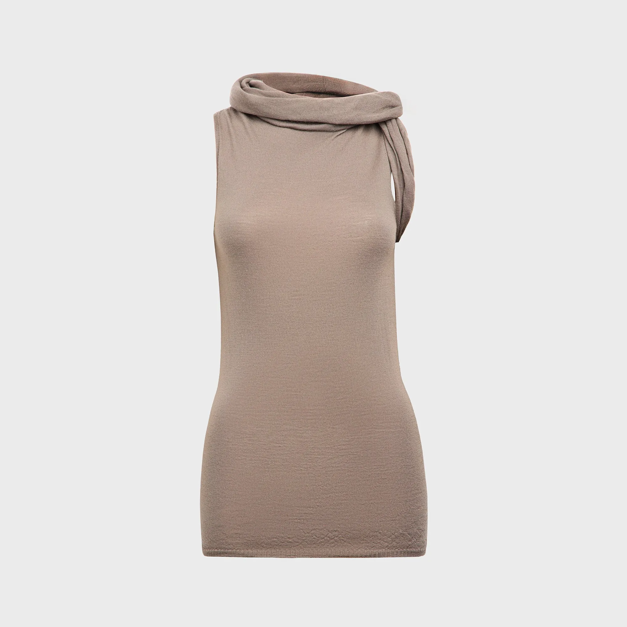 Rick Owens Maglia Twist Top - Dust sold by Kith