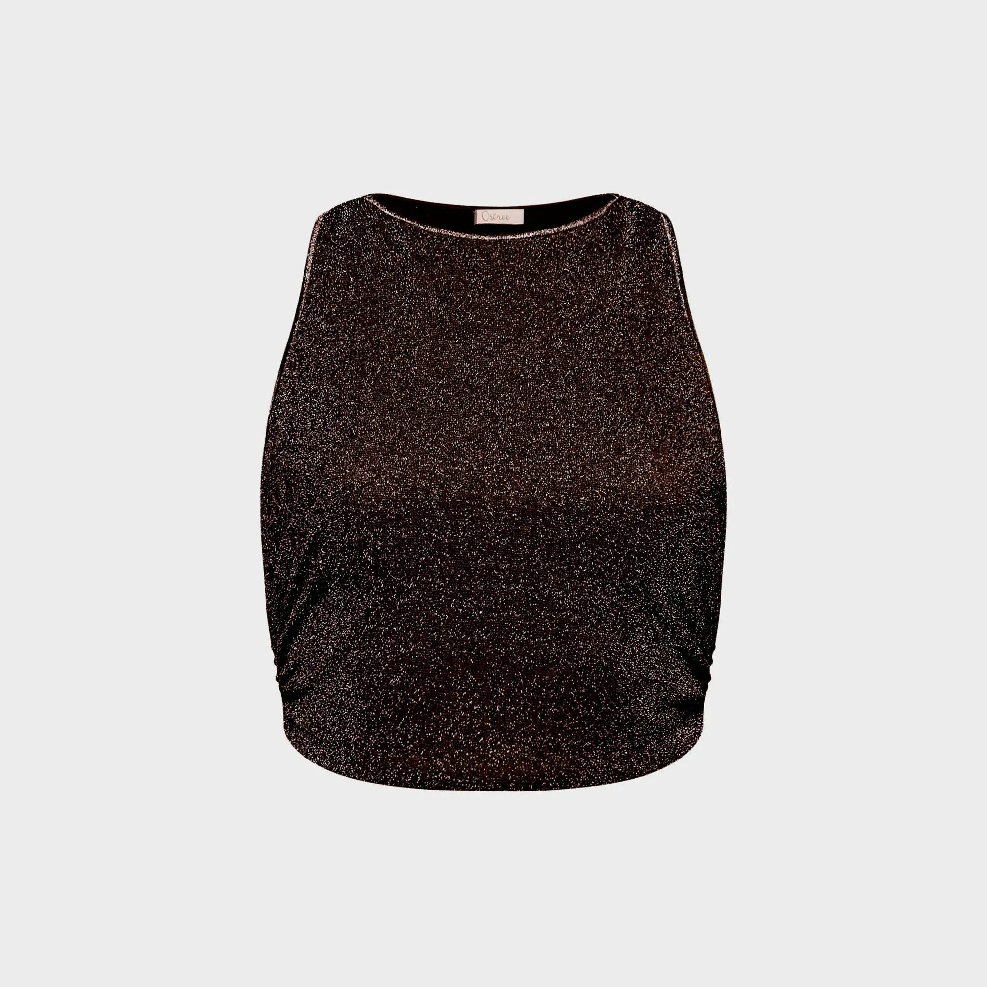 Oseree Lumière Multi Ring Top - Chocolate sold by Kith