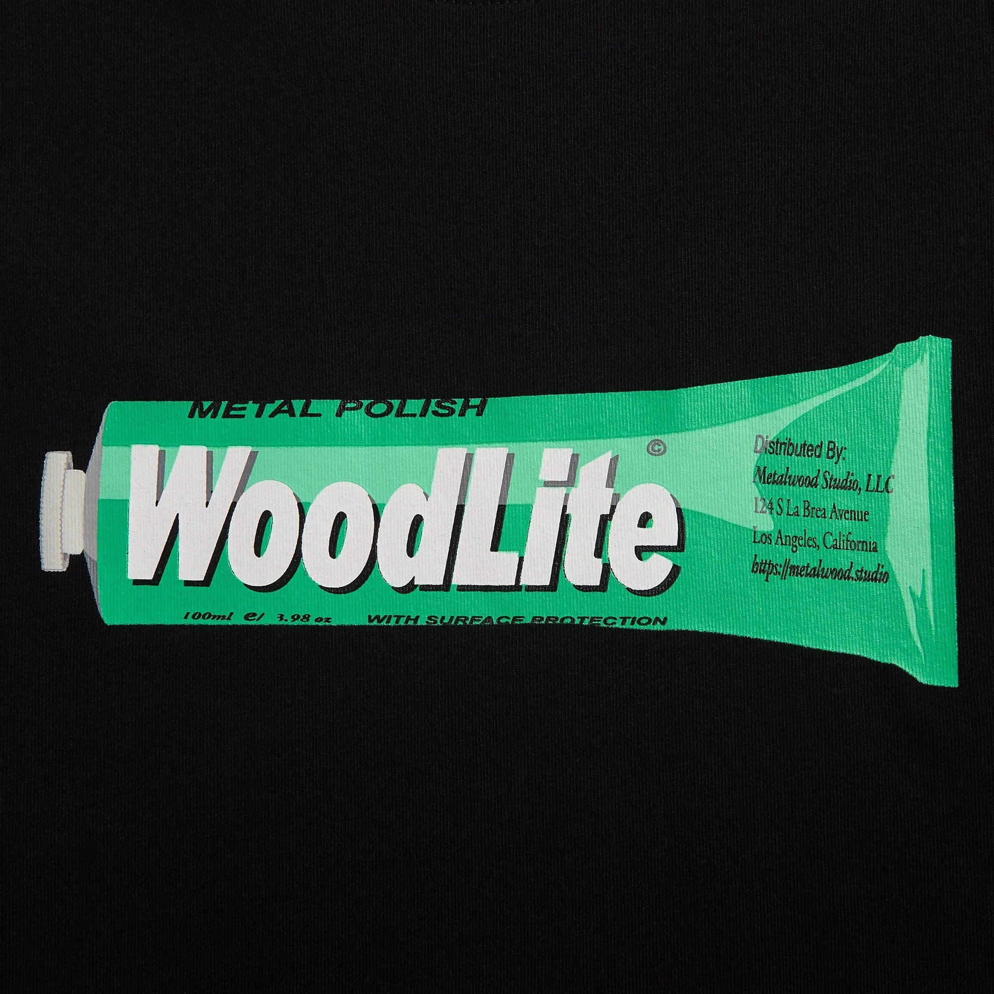 Metalwood Woodlite Tee - Black sold by Kith product image thumbnail 3