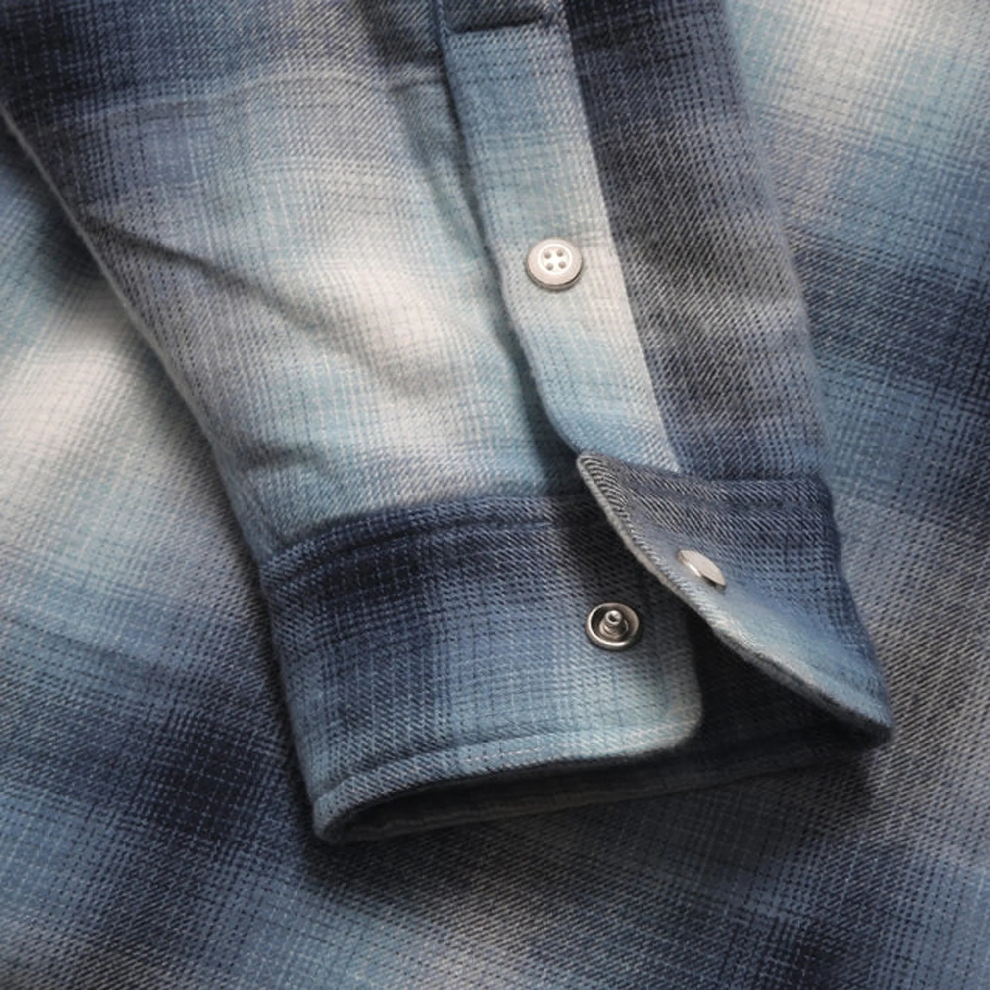 Metalwood Poly Filled Shirt - Blue Plaid sold by Kith product image thumbnail 4