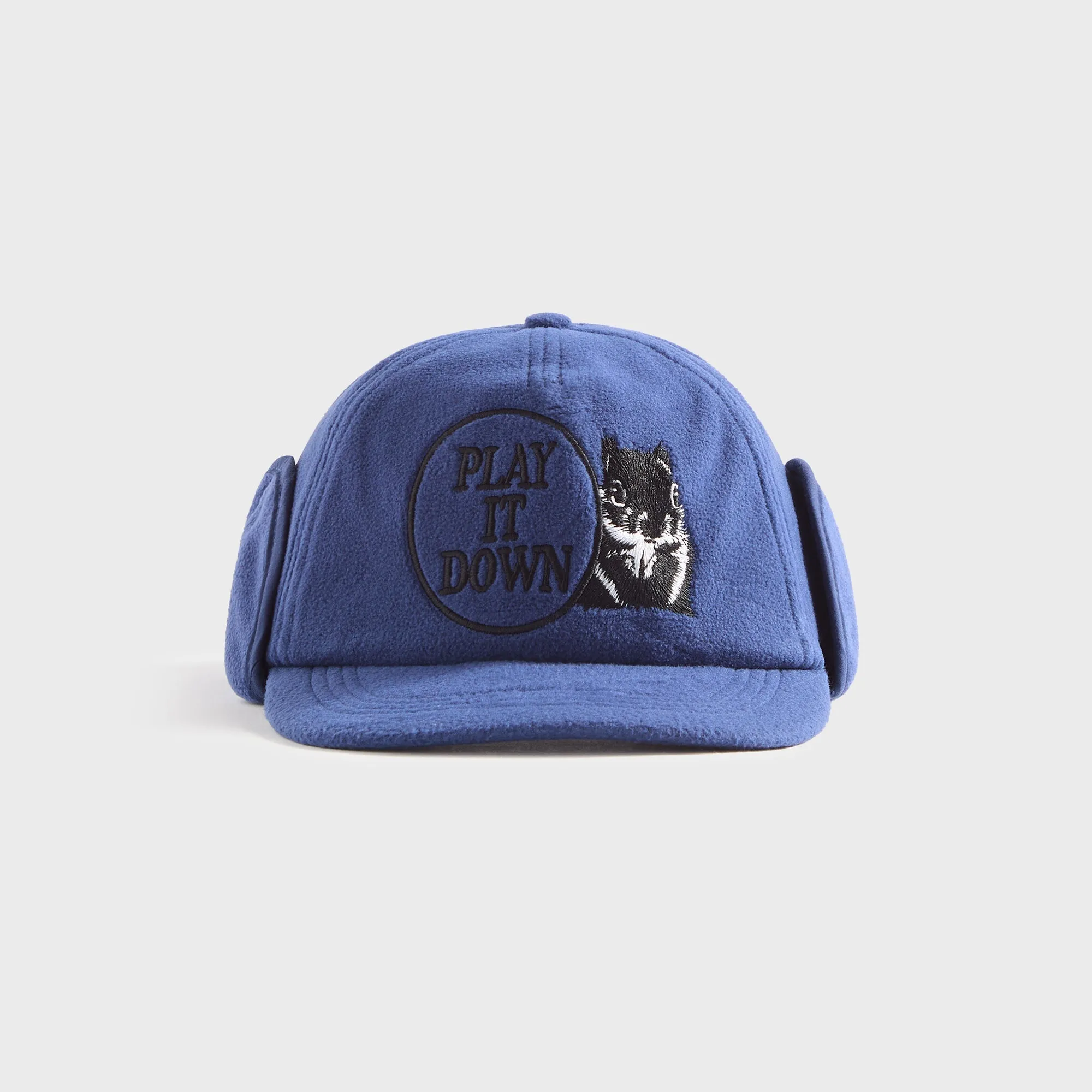 Metalwood Play It Down Trapper Cap - Blue sold by Kith