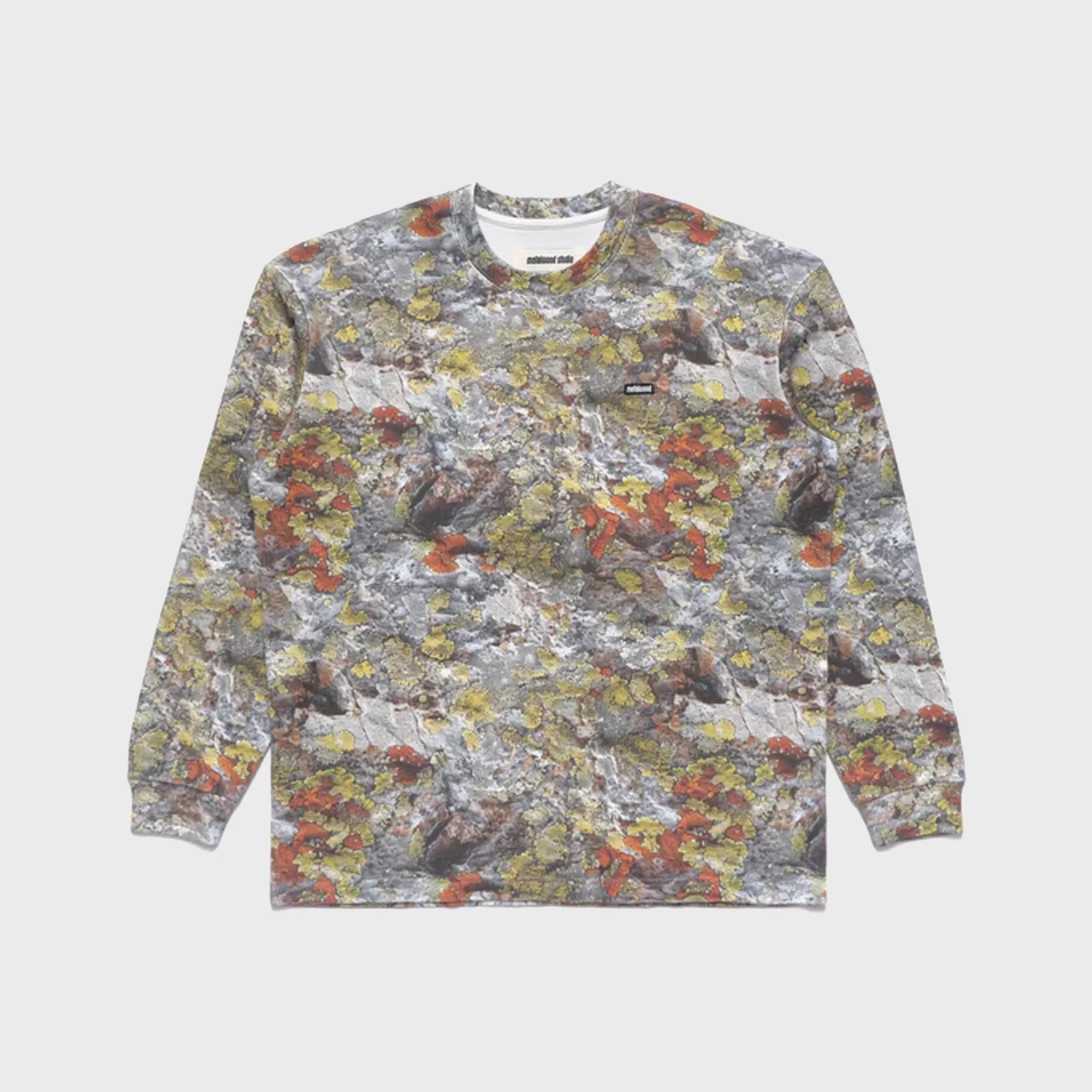 Metalwood Mini Metal Logo Long Sleeve Thermal Shirt - Real Moss Camo sold by Kith