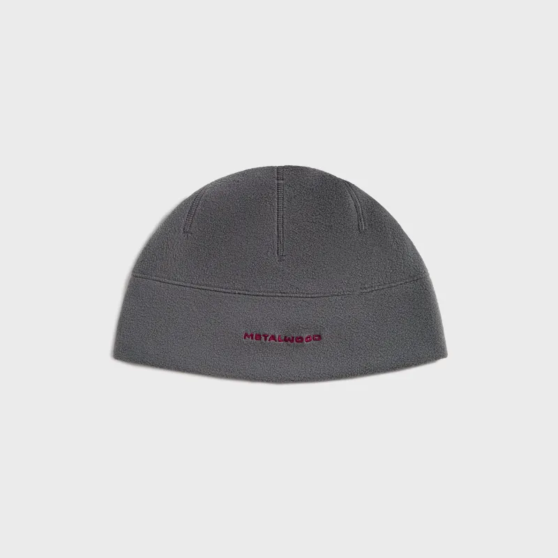Metalwood Microfleece Skull Cap - Space Grey made by Metalwood Studios