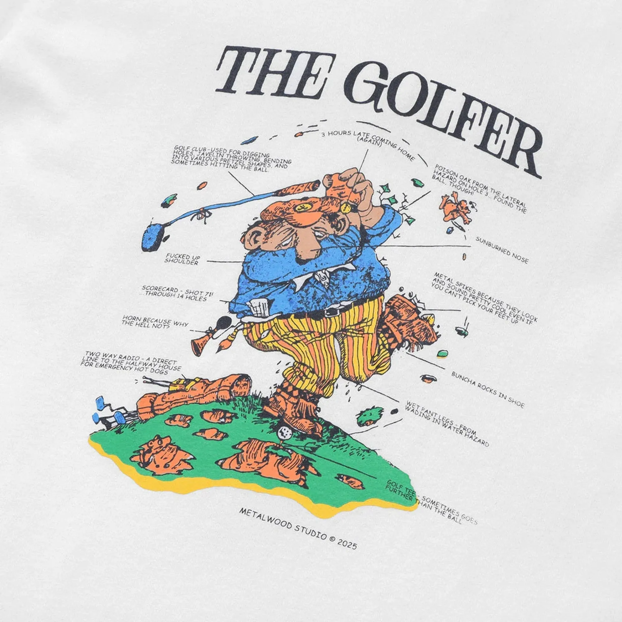 Metalwood Excuses Tee - White sold by Kith product image thumbnail 2