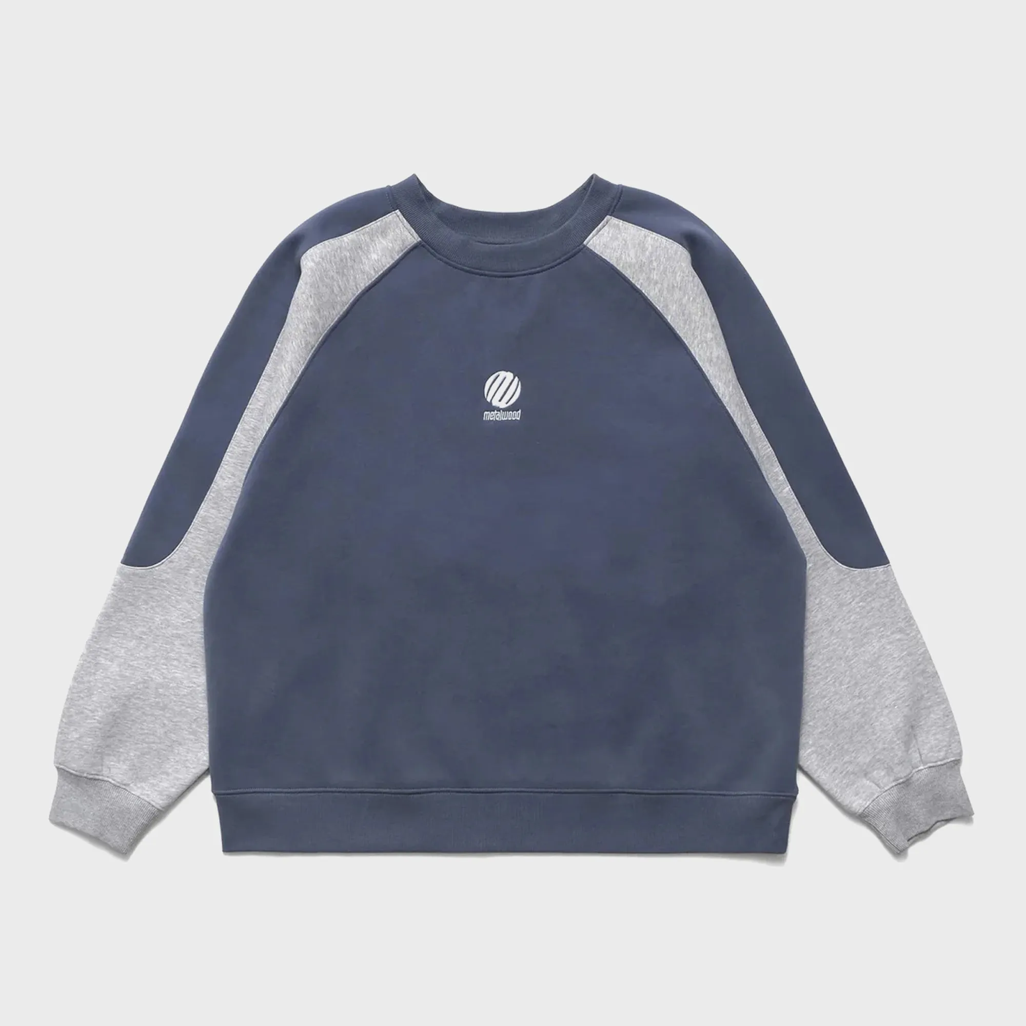 Metalwood Alien Crewneck Sweatshirt - Lake sold by Kith