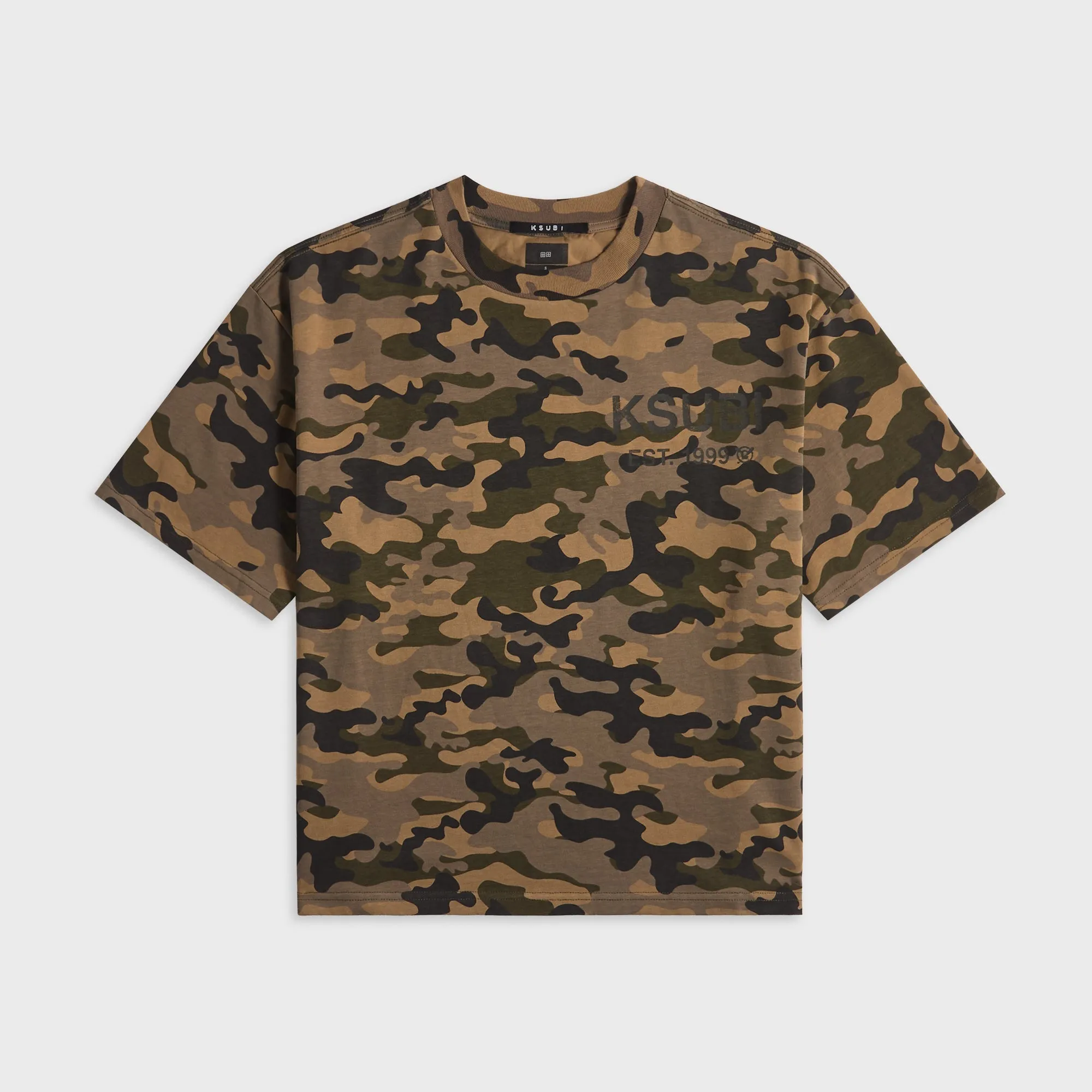 Ksubi State Halen Short Sleeve Tee - Camo sold by Kith
