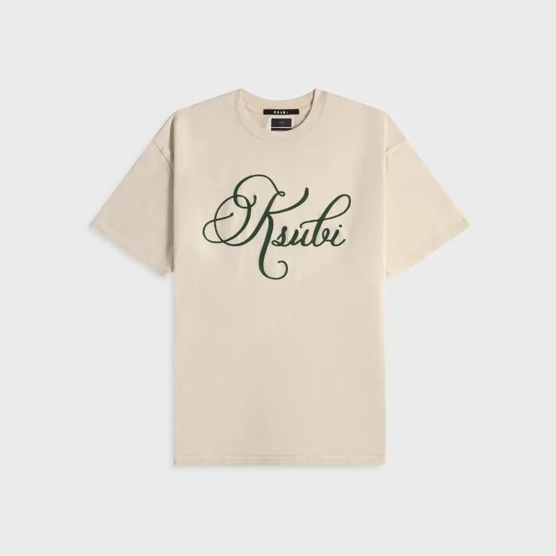 Ksubi Prestige Biggie Short Sleeve Tee - Antique White made by Ksubi