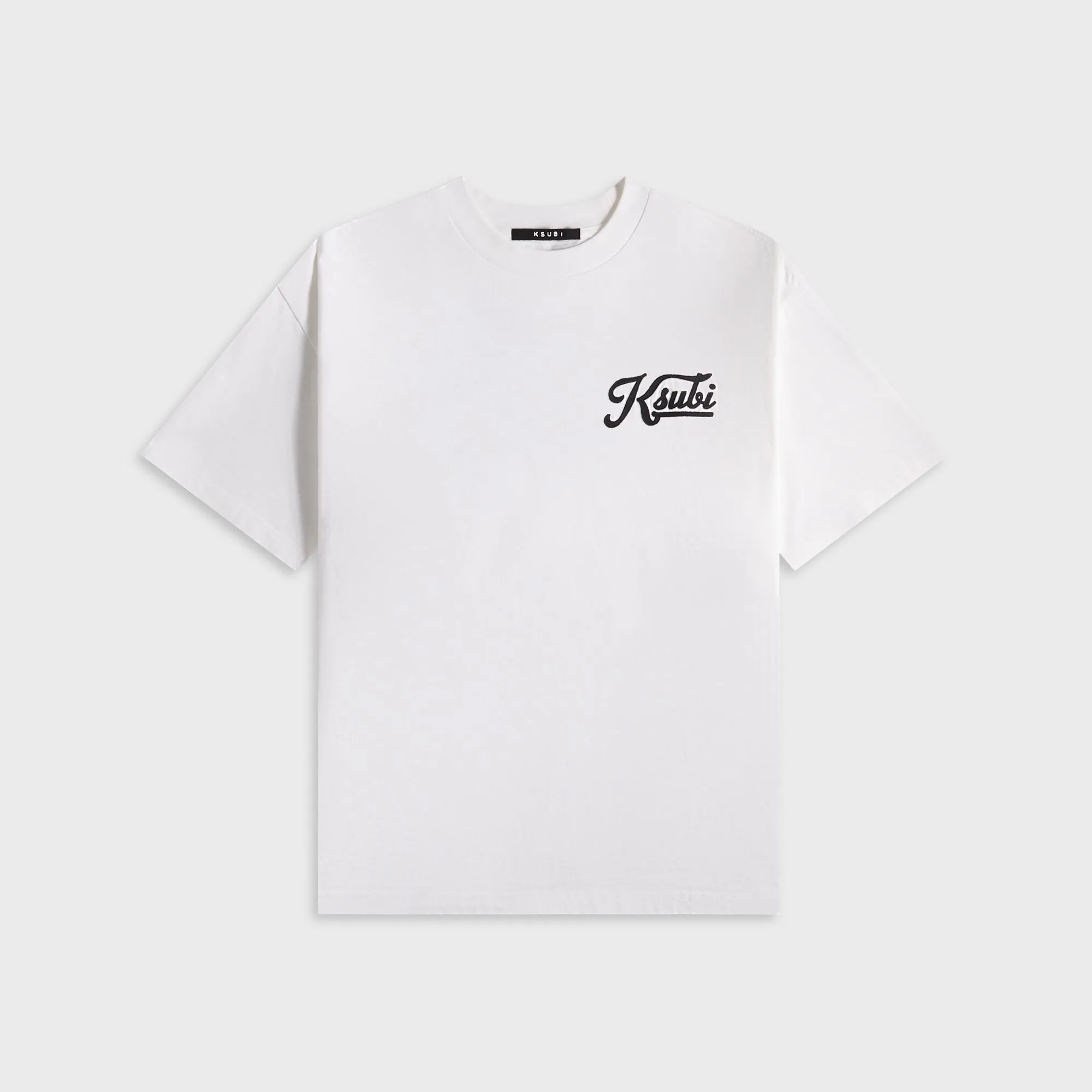 Ksubi Outfield Ekcess Short Sleeve Tee - White sold by Kith