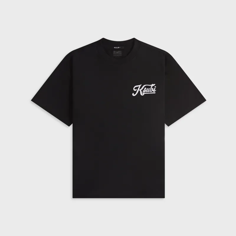 Ksubi Outfield Ekcess Short Sleeve Tee - Black sold by Kith
