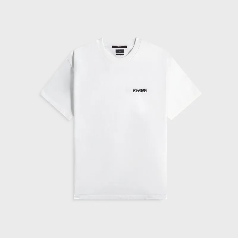Ksubi Haunted Biggie Short Sleeve Tee - White sold by Kith