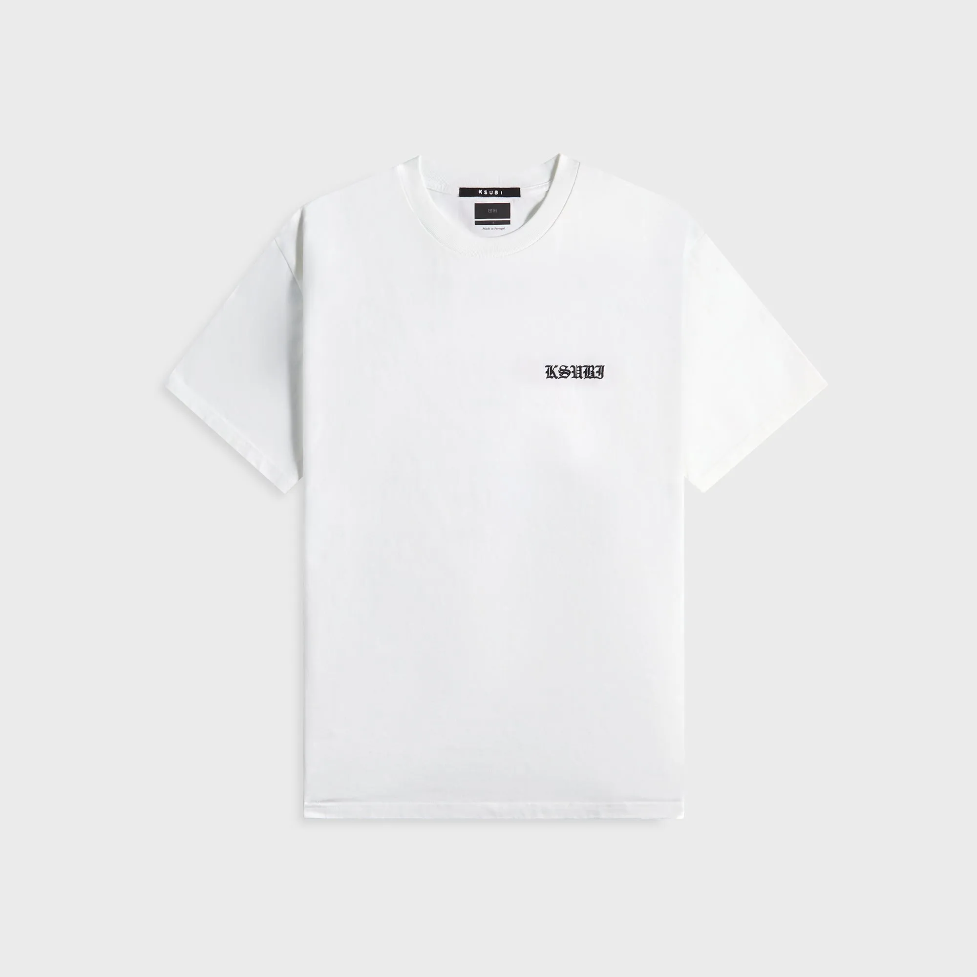 Ksubi Haunted Biggie Short Sleeve Tee - White sold by Kith