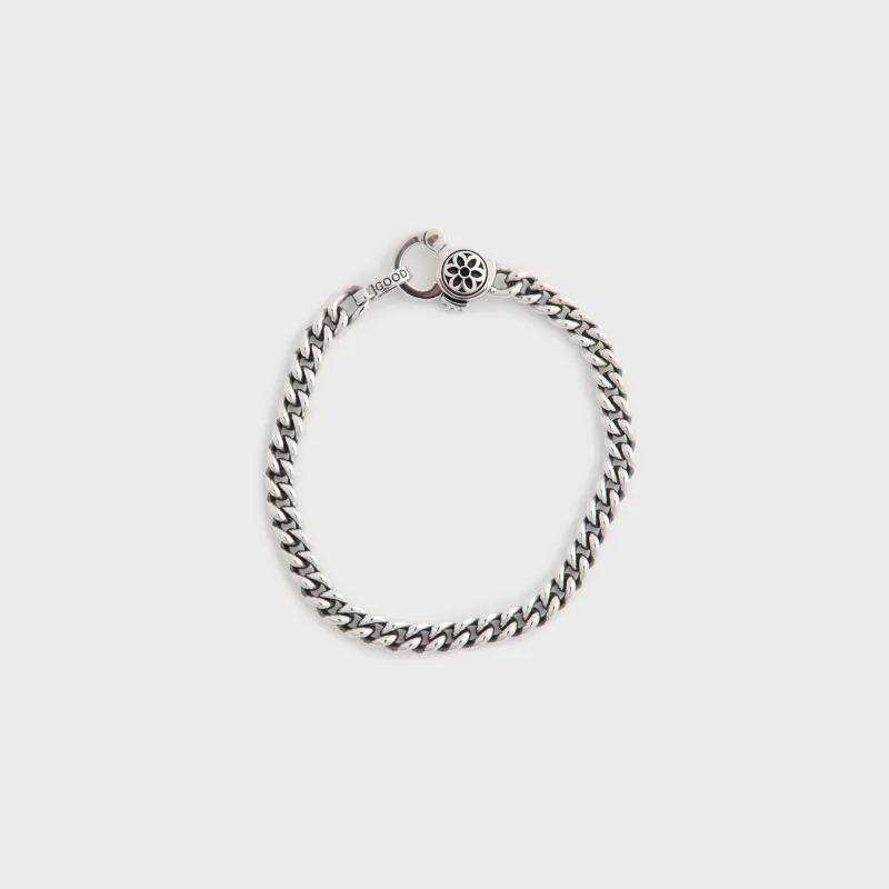 GOOD ART HLYWD Curb Chain Bracelet - Silver made by Good Art Hlywd