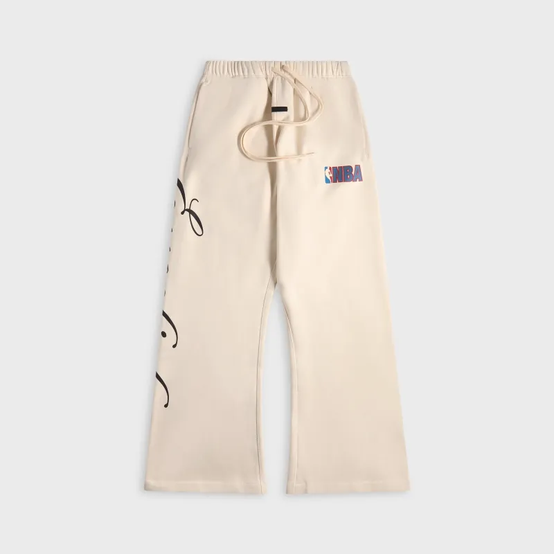 Essentials NBA Flare Sweatpant - Cream White made by Essentials
