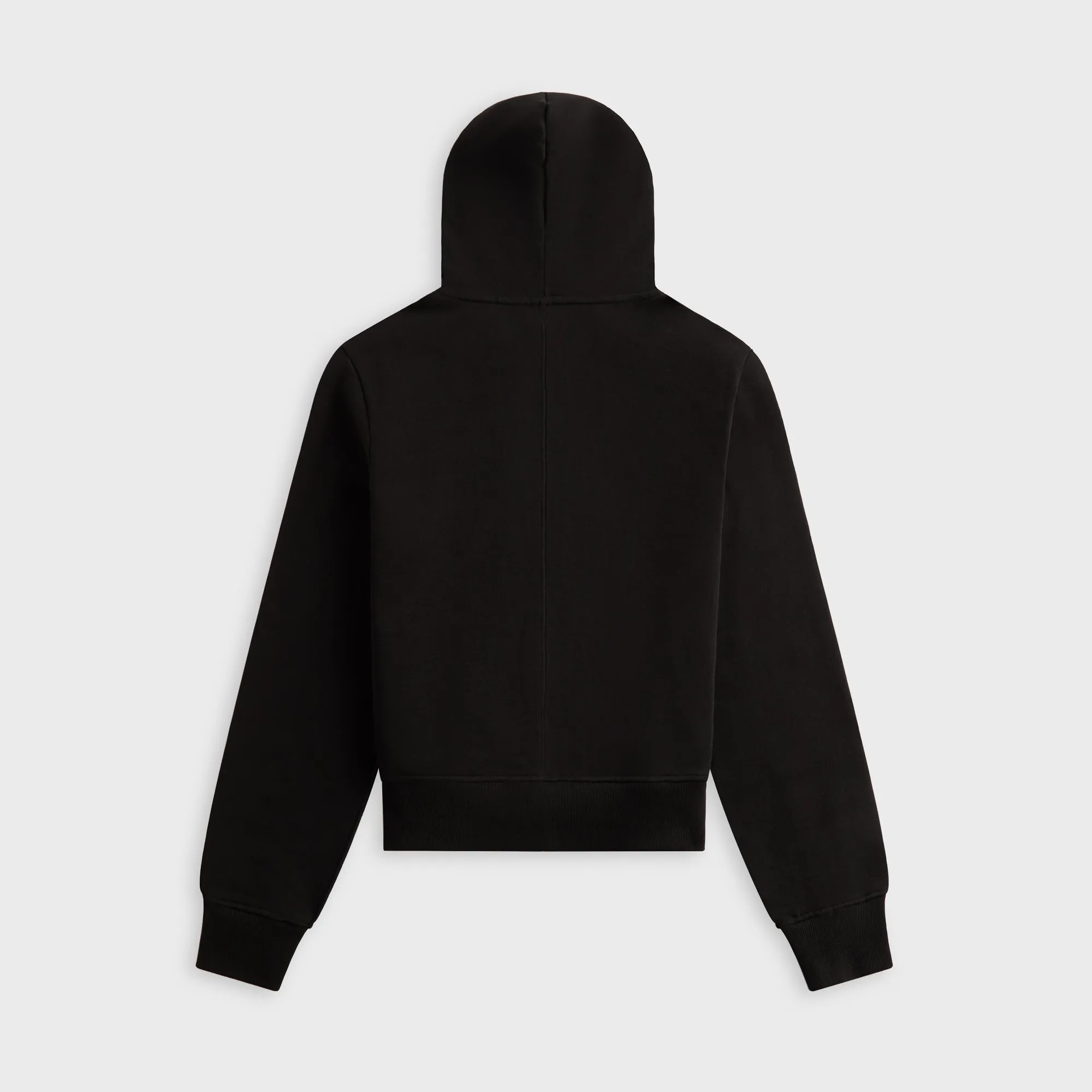 Entire Studios Lightweight Cropped Zip-Up Hoodie - Black sold by Kith product image thumbnail 2
