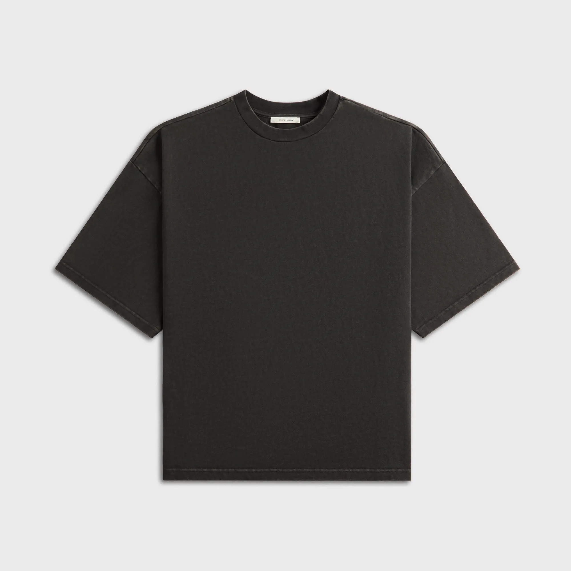 Entire Studios Heavy Boxy Tee - Washed Black sold by Kith