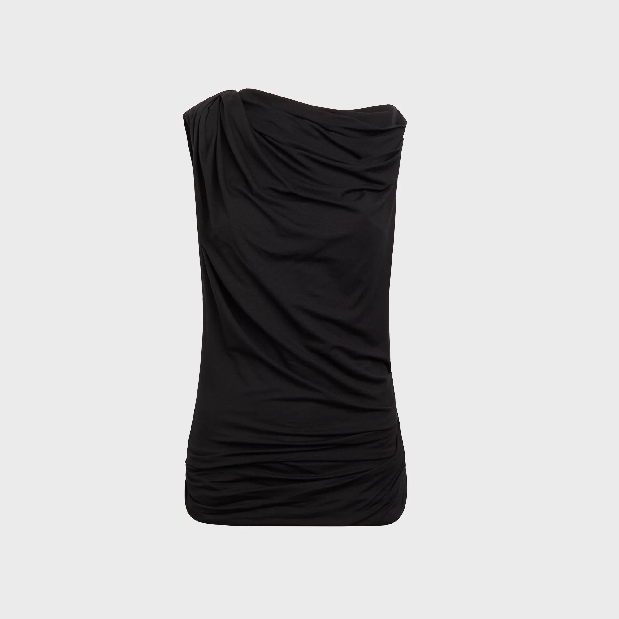 Entire Studios Drape Tank - Black sold by Kith