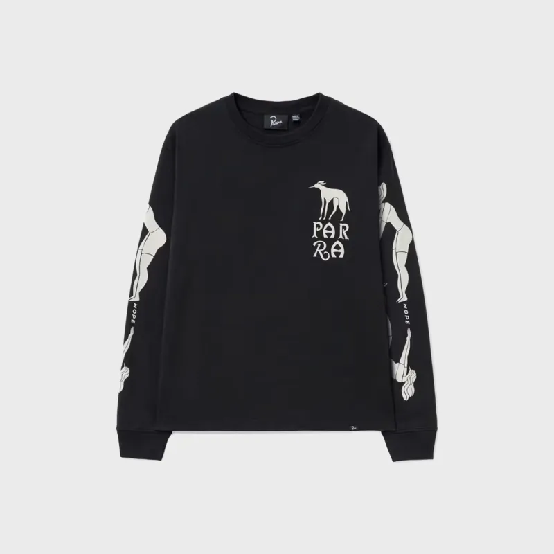 by Parra Dog Training Long Sleeve Tee - White made by by Parra