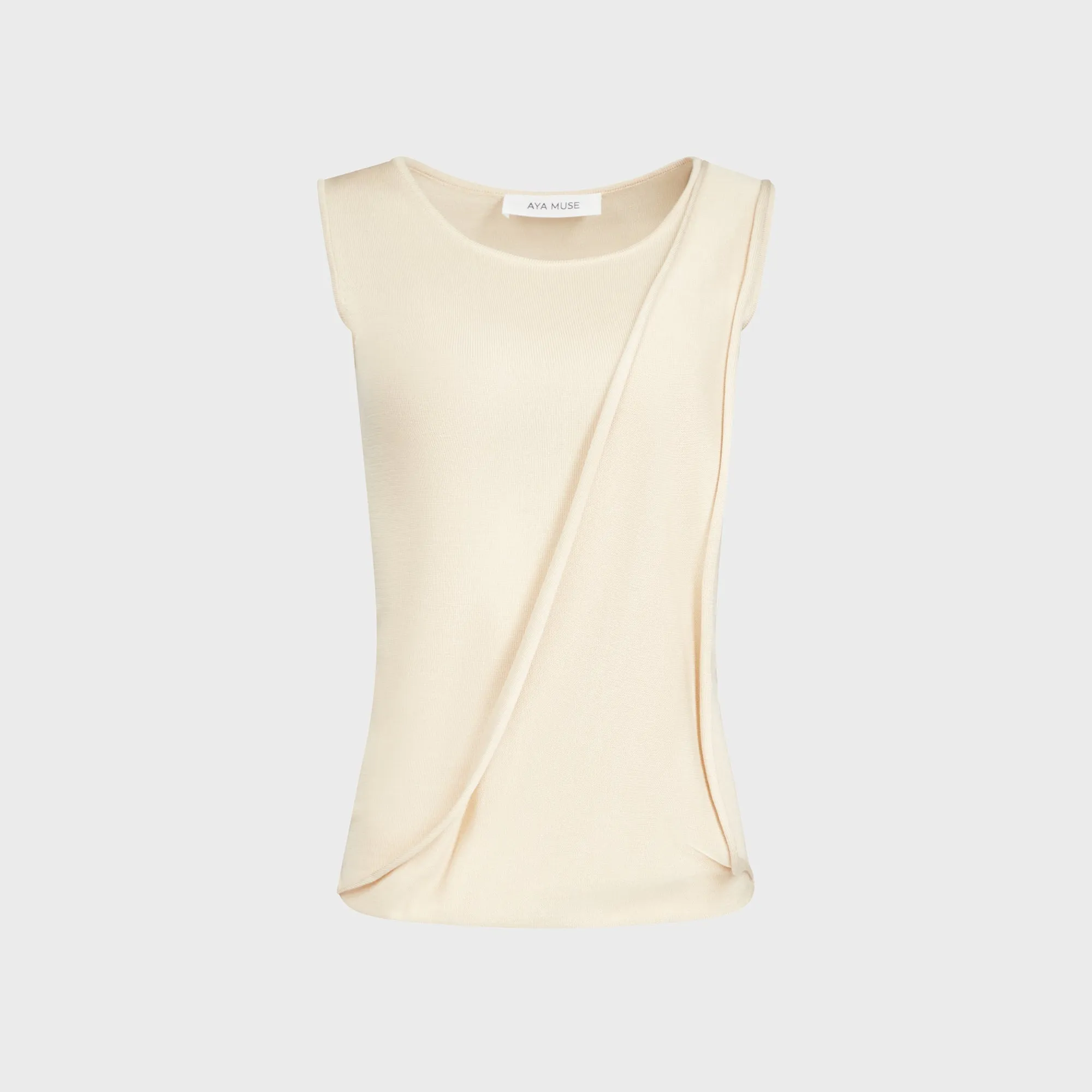 Aya Muse Taylx Top - Light Tan sold by Kith