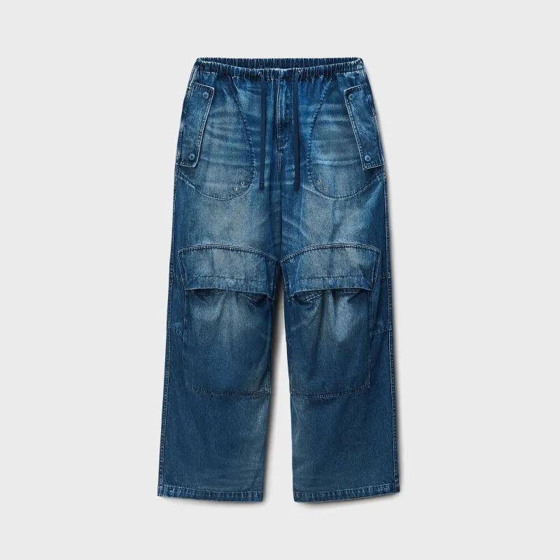 Alexander Wang Low-Rise Oversized Cargo Pant - Indigo made by Alexander Wang
