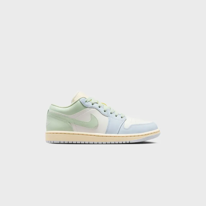 Jordan WMNS Air Jordan 1 Low - Sail / Aura / Muslin / Jade Aura made by Jordan