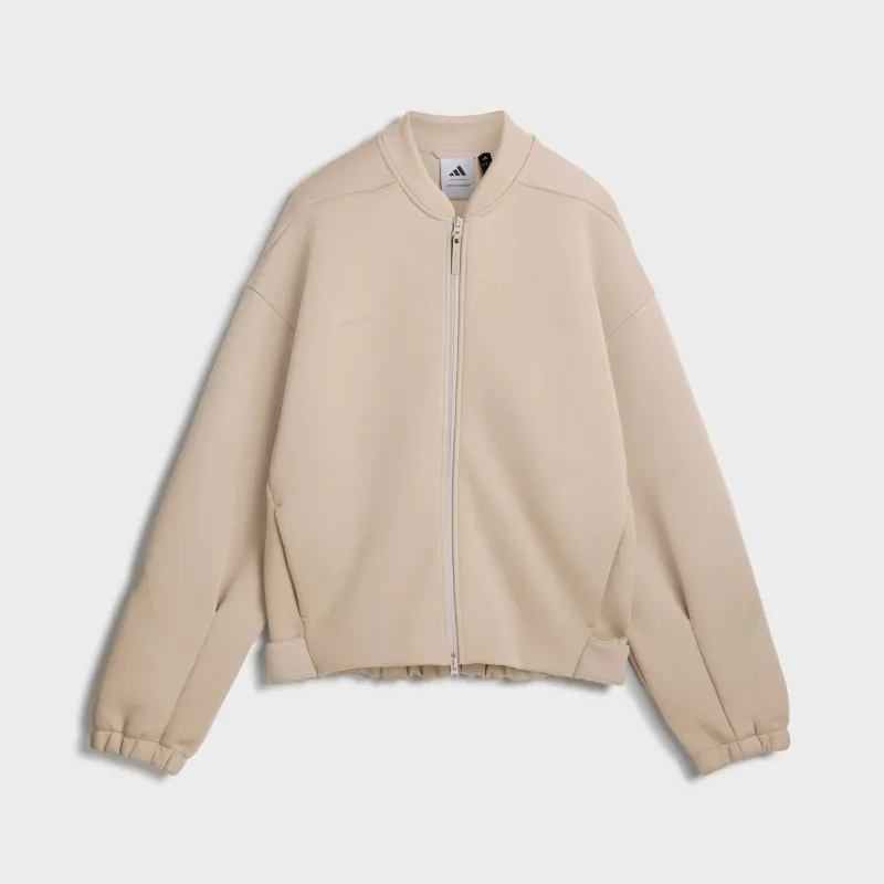 adidas x Entire Studios Z.N.E. Uniform Full Zip Knit - Putty Beige made by Kith